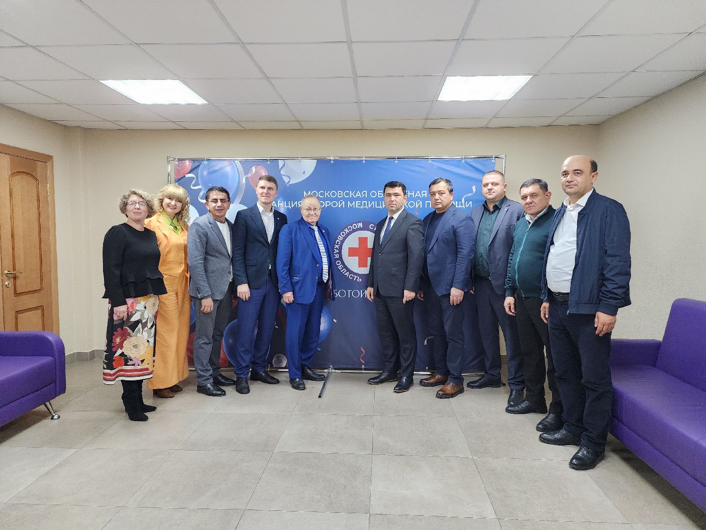 красногорск, скорая помощь, делегация из узбекистана,