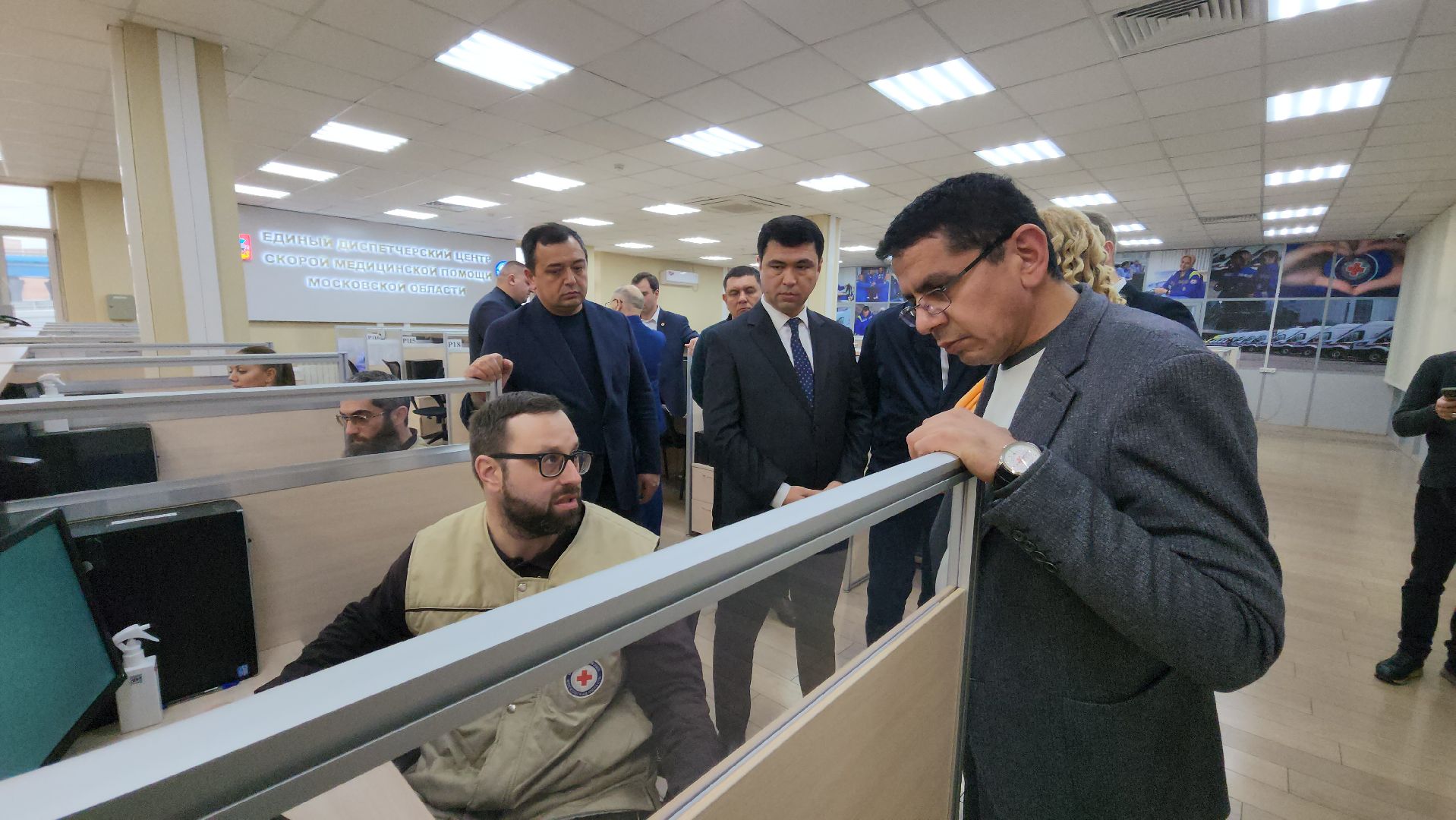 красногорск, скорая помощь, делегация из узбекистана,