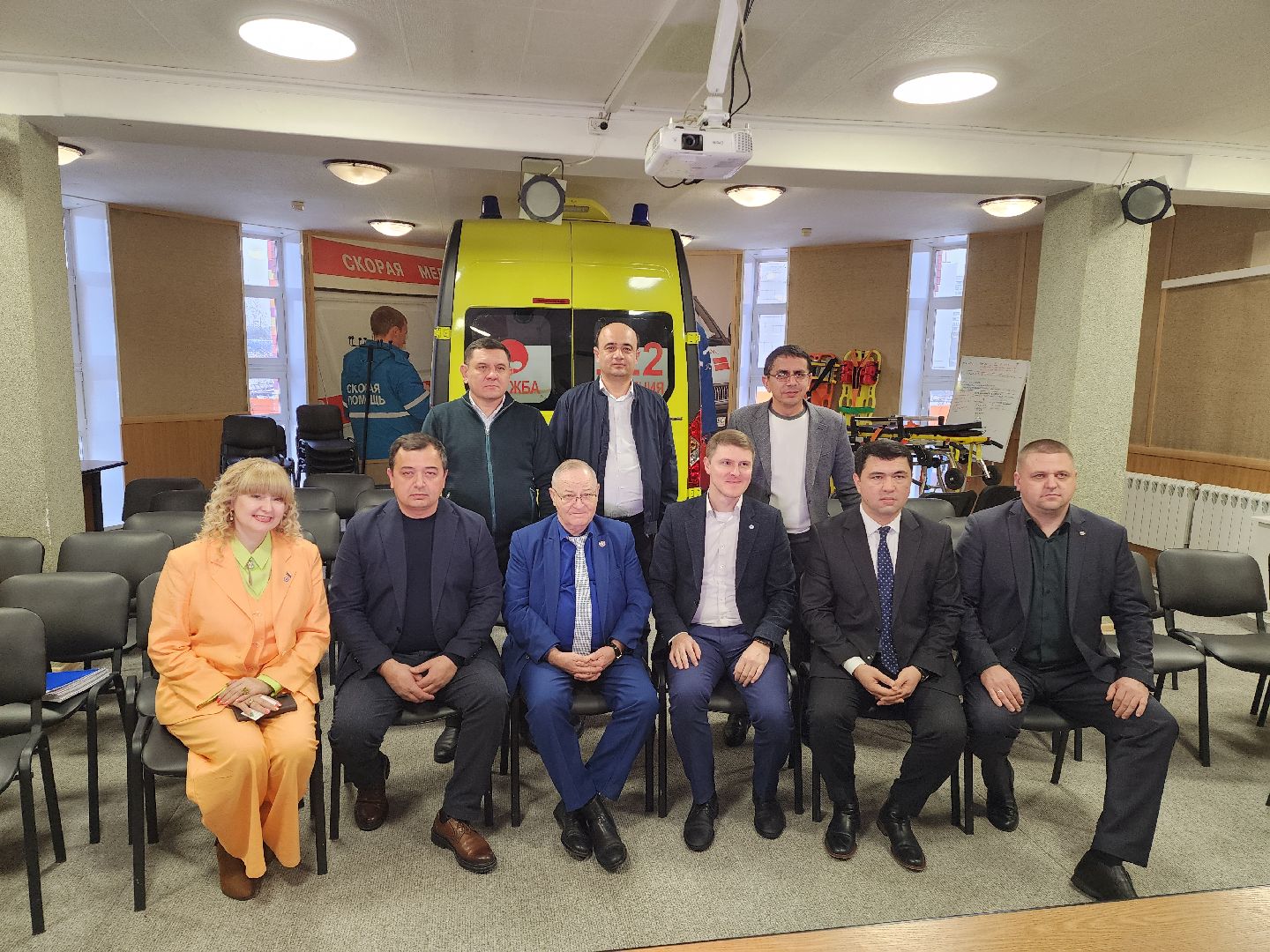 красногорск, скорая помощь, делегация из узбекистана,