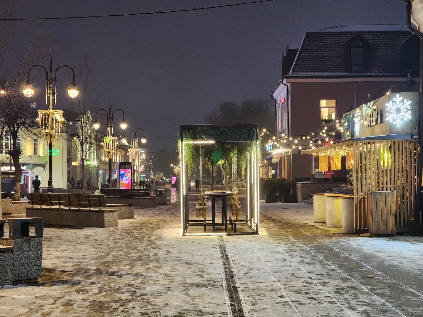 жители, общество, ногинск, новый год, подготовка к новому году, праздник, гирлянды, вертикалки,