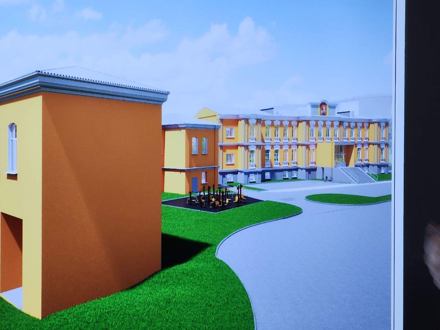 Егорьевск, Подмосковье, Московская область, капитальный ремонт, георгиевская гимназия,