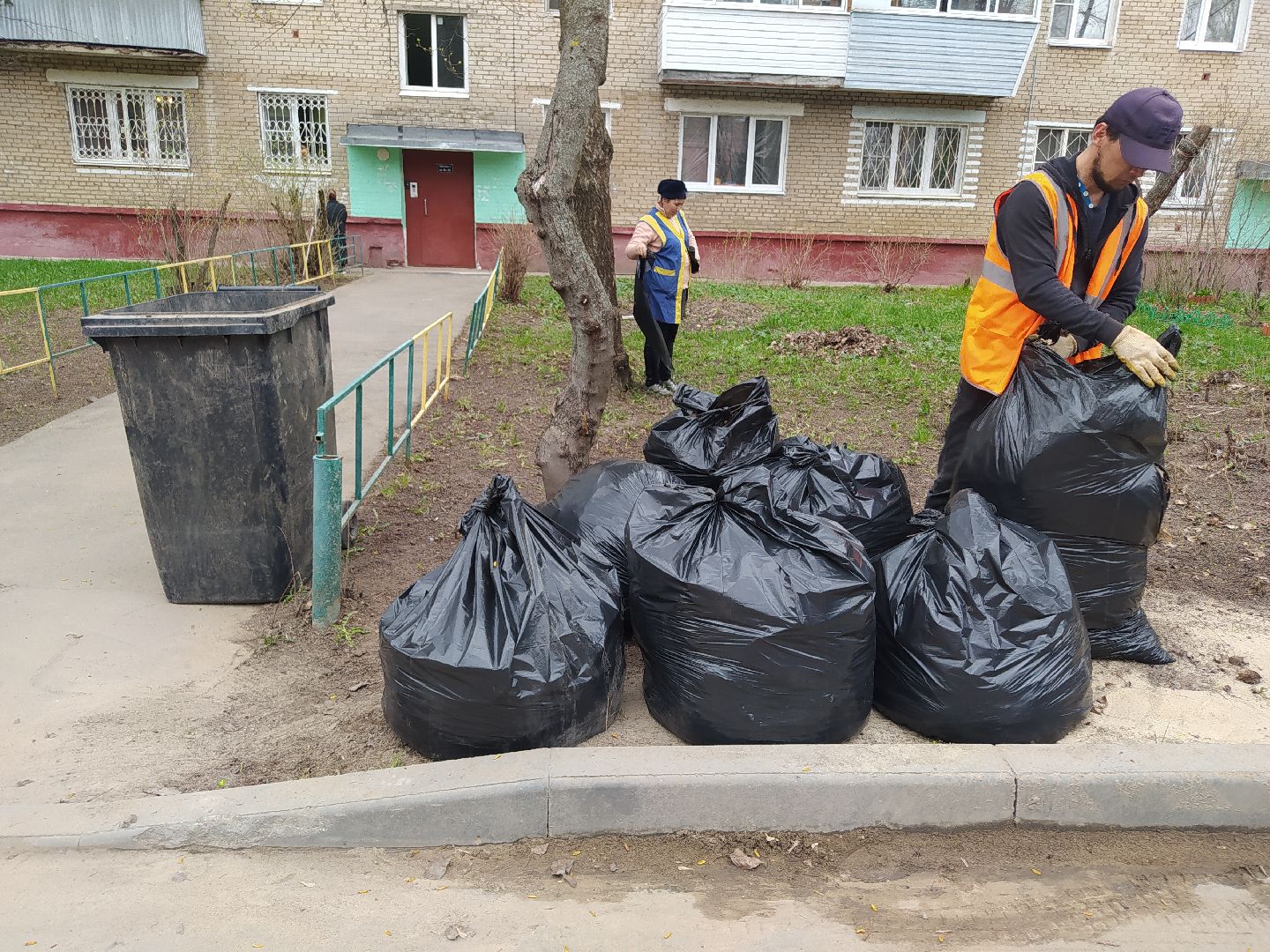 Благоустройство, придомовая территория, уборка, листва