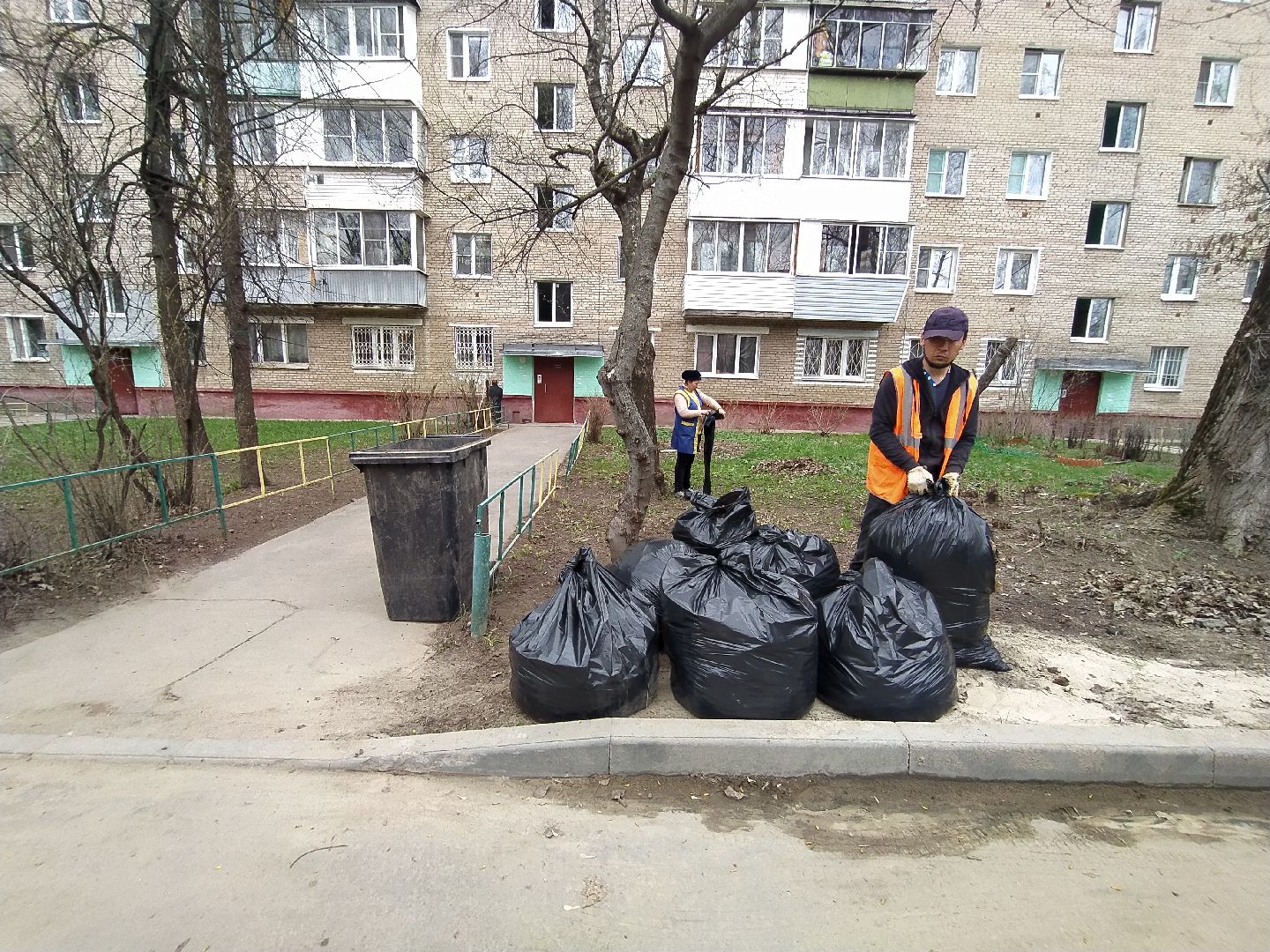 Благоустройство, придомовая территория, уборка, листва