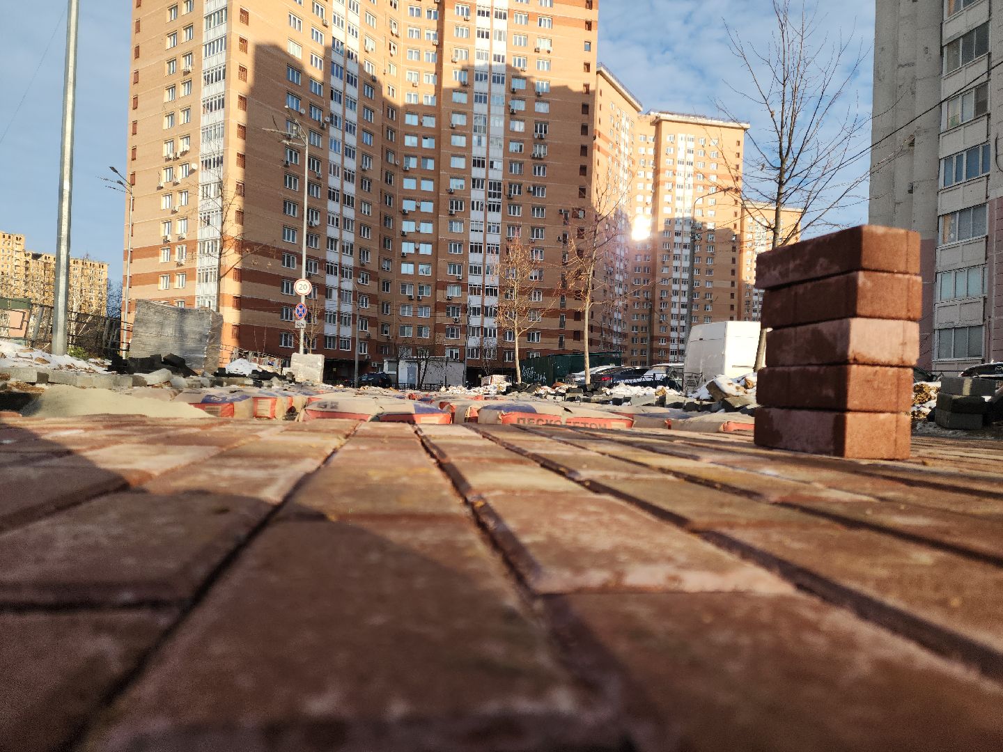 подольск, благоустройство, тротуарная плитка, асфальтирование, вертикалка,