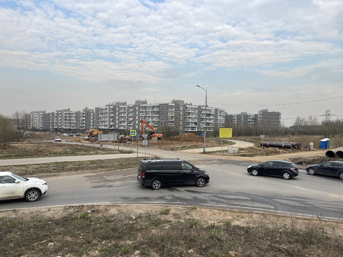 строительство, дорога, инфраструктура, Одинцово, Немчиновка, Ромашково,