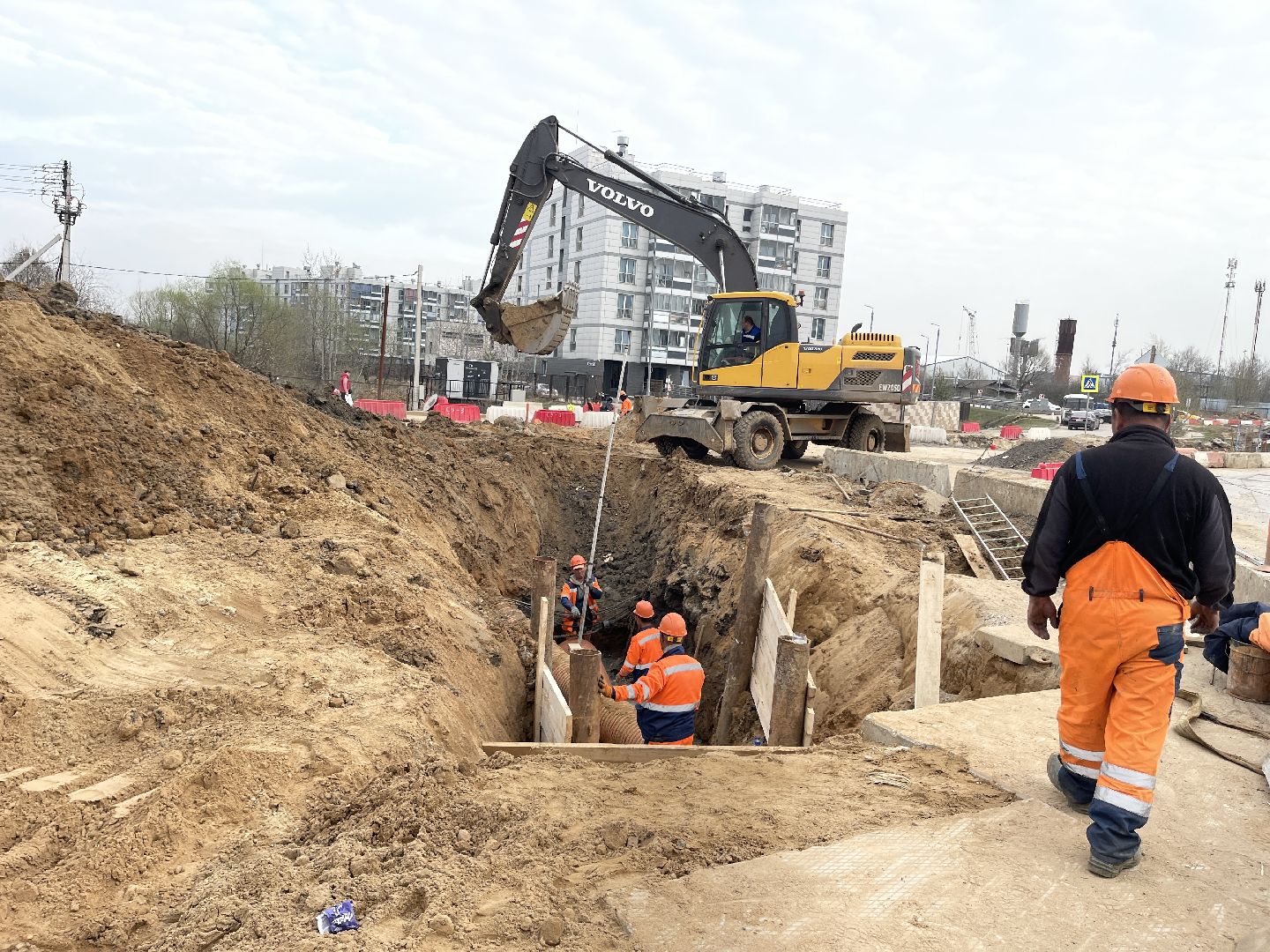 строительство, дорога, инфраструктура, Одинцово, Немчиновка, Ромашково,