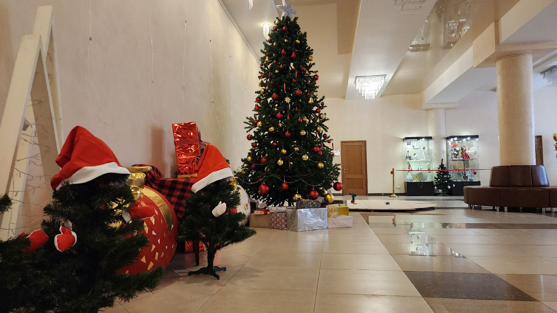 Ершово, Подготовка к новогодним праздникам, Туризм, вертикалка, вертикальное видео,