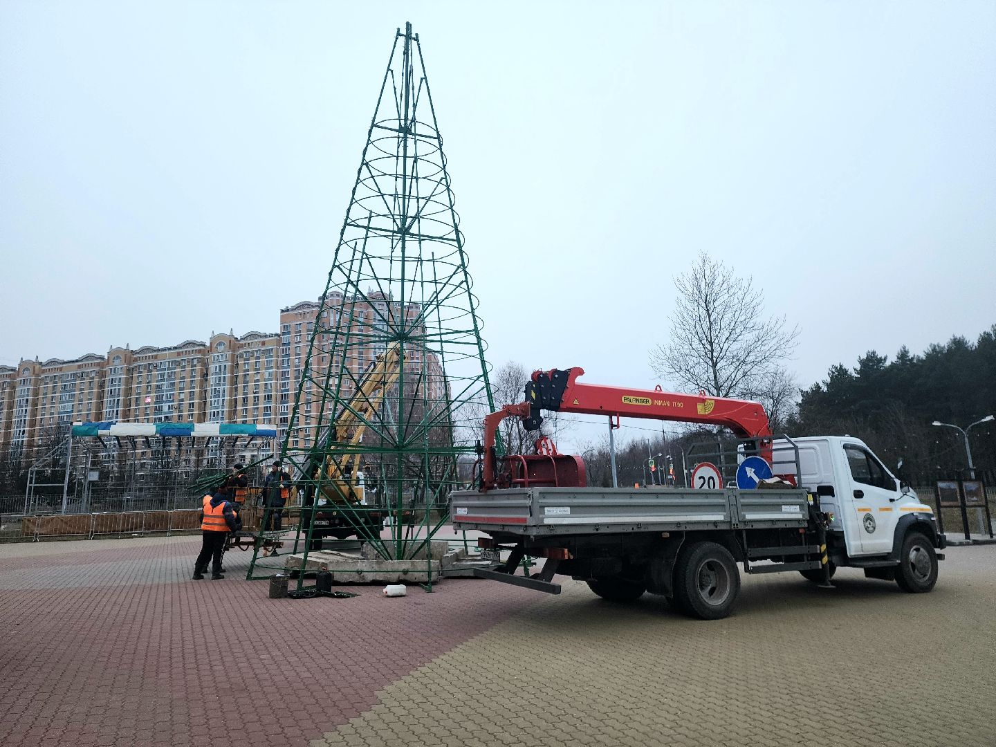 пущино, серпухов, новый год, вертикалки,