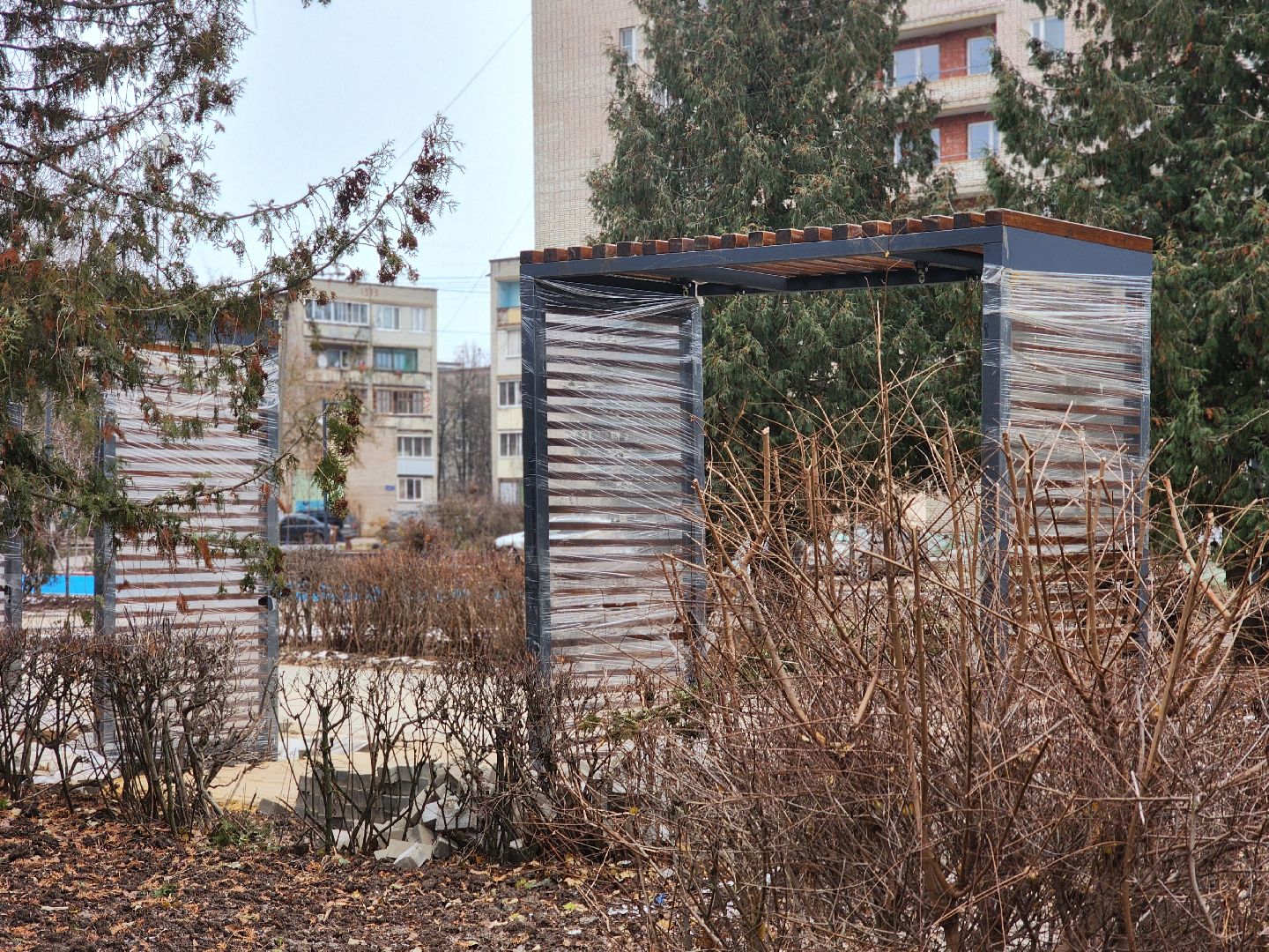 воскресенск, бульвар победы, благоустройство, вертикалки,