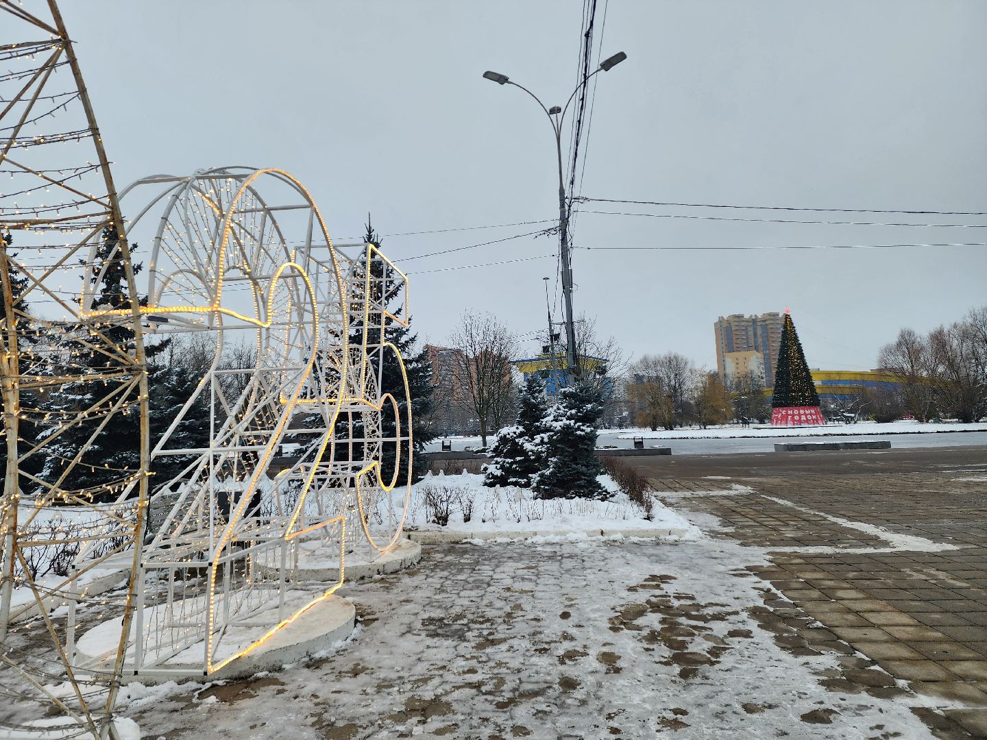 одинцово, благоустройство, новый год, вертикалка, вертикальное видео,