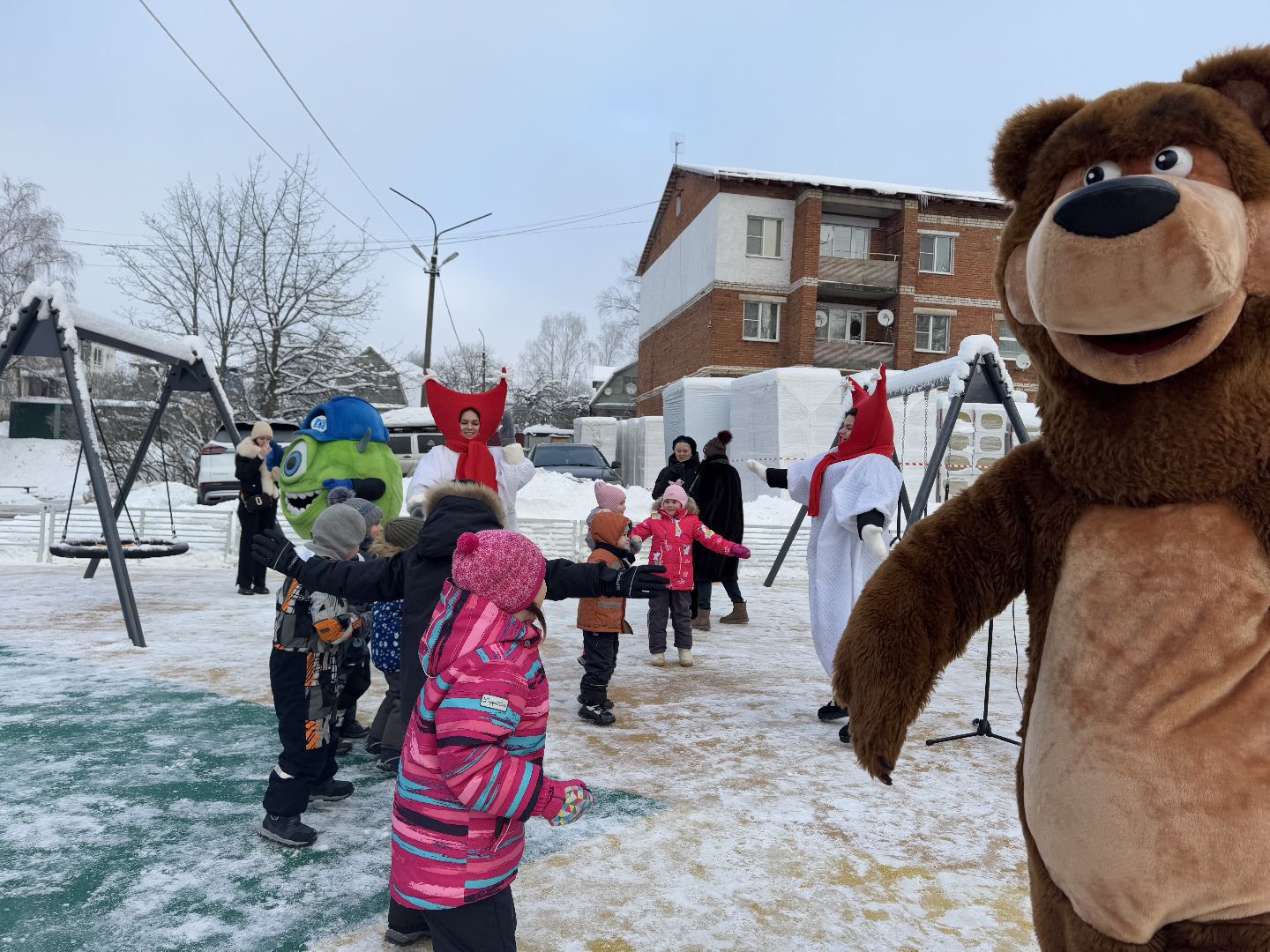 шаховская, детская площадка, новая детская площадка, вертикалки,