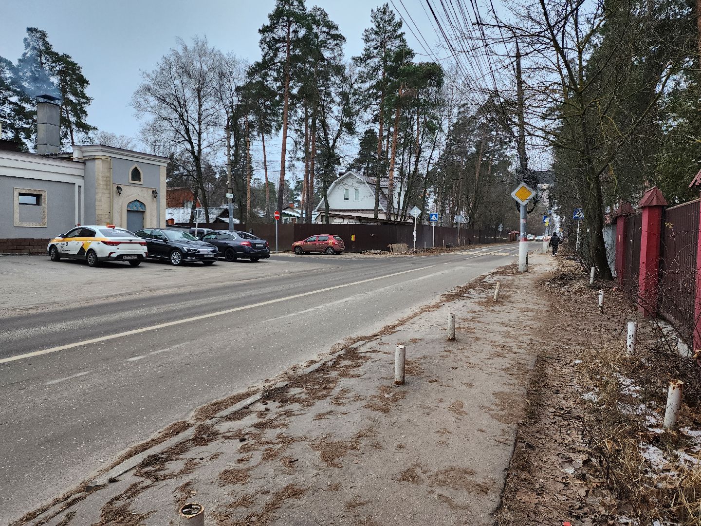 раменское, дороги, одностороннее движение на улице комсомольской в поселке ильинский, вертикалки,