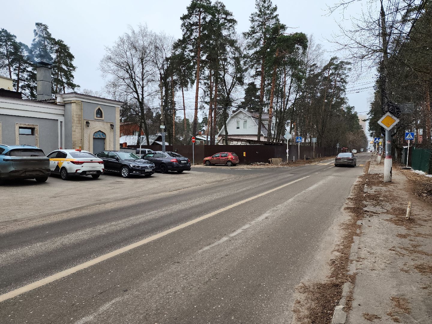 раменское, дороги, одностороннее движение на улице комсомольской в поселке ильинский, вертикалки,