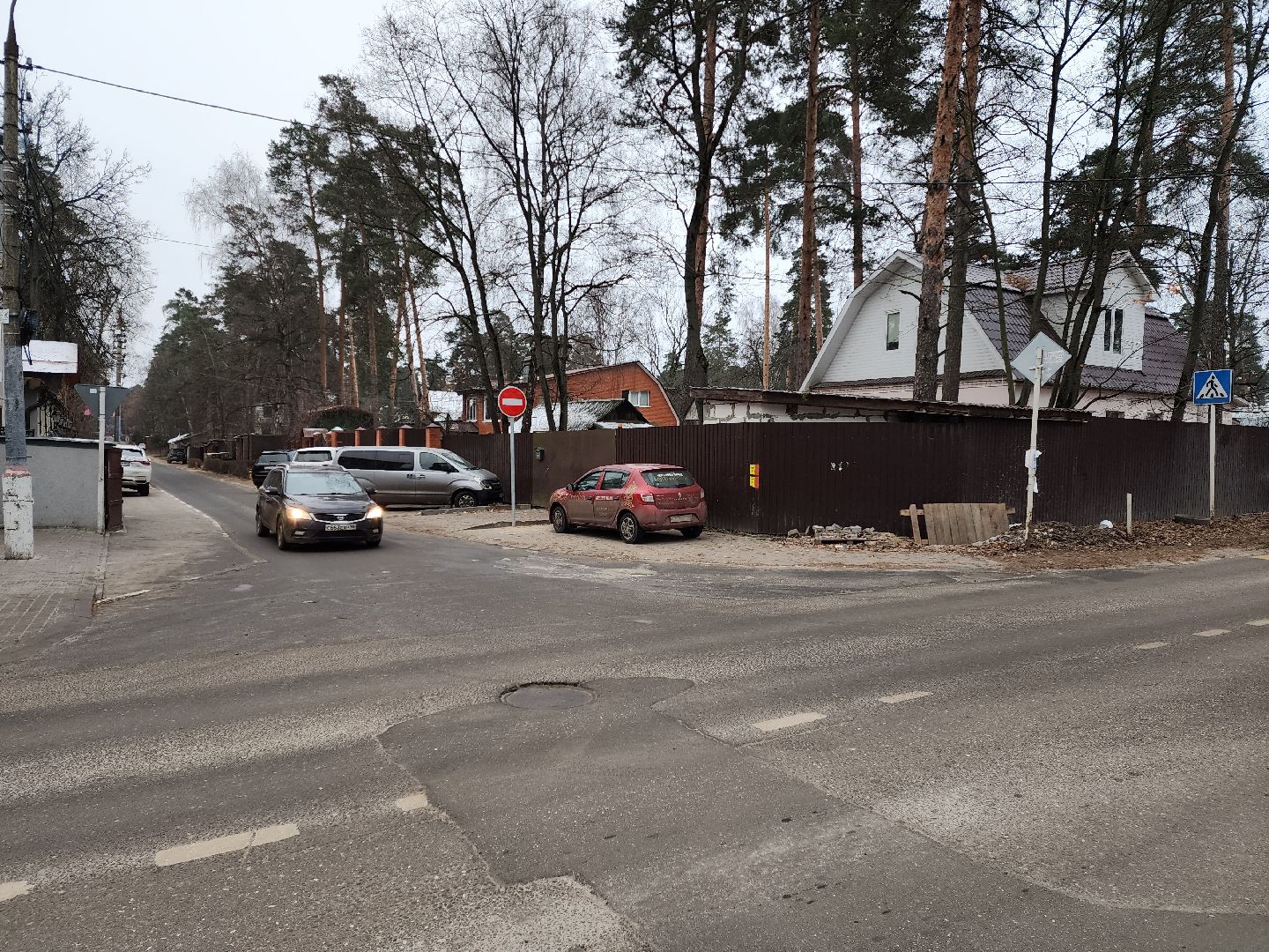 раменское, дороги, одностороннее движение на улице комсомольской в поселке ильинский, вертикалки,