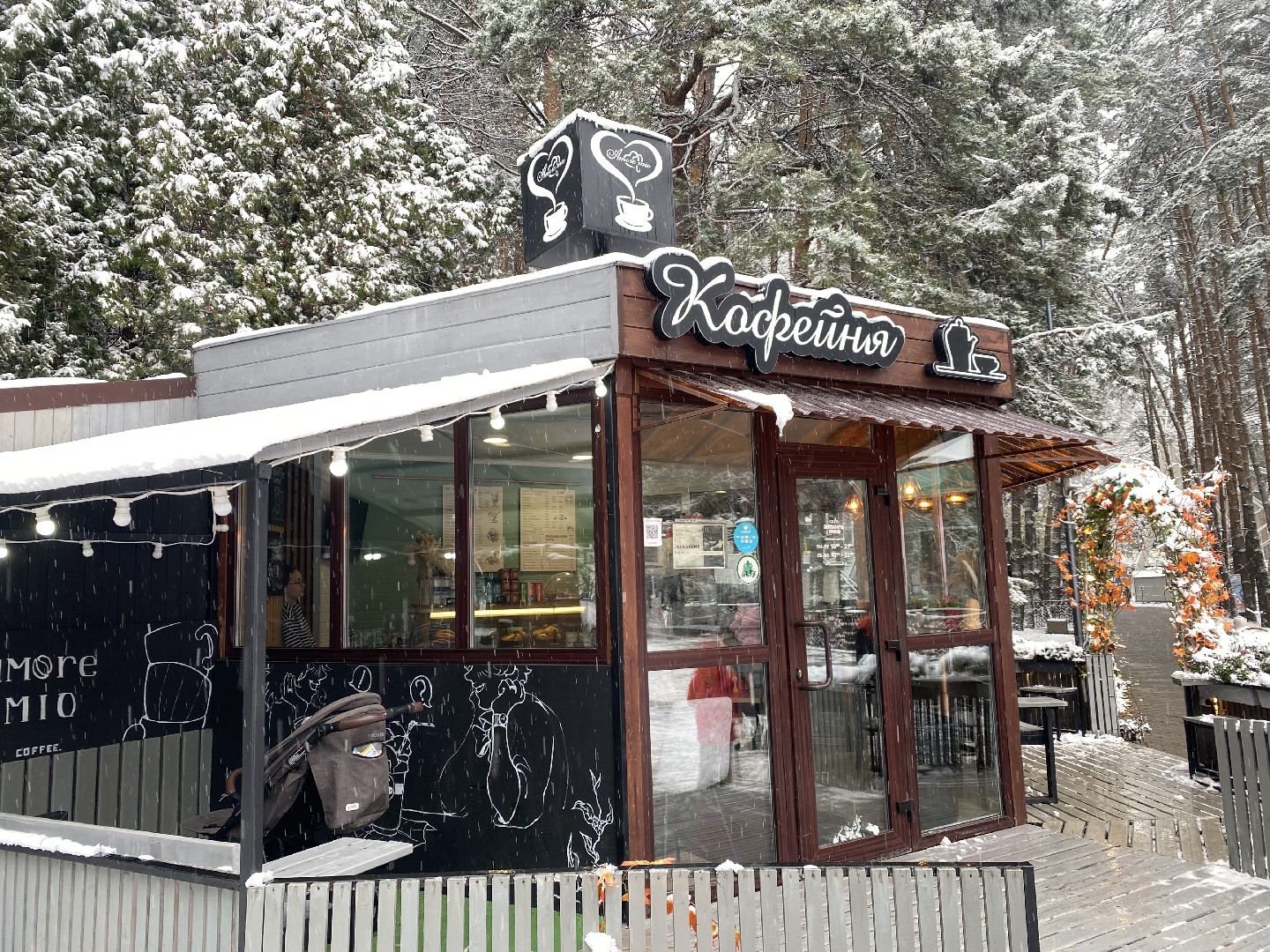 зима в парках, зима в подмосковье, Домодедово, Парк Елочки, Подмосковье, выбор жителей, Зимний сезон,