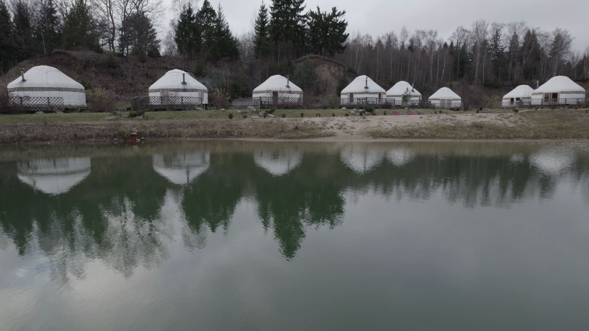 видео с коптера, руза, туризм, отель,