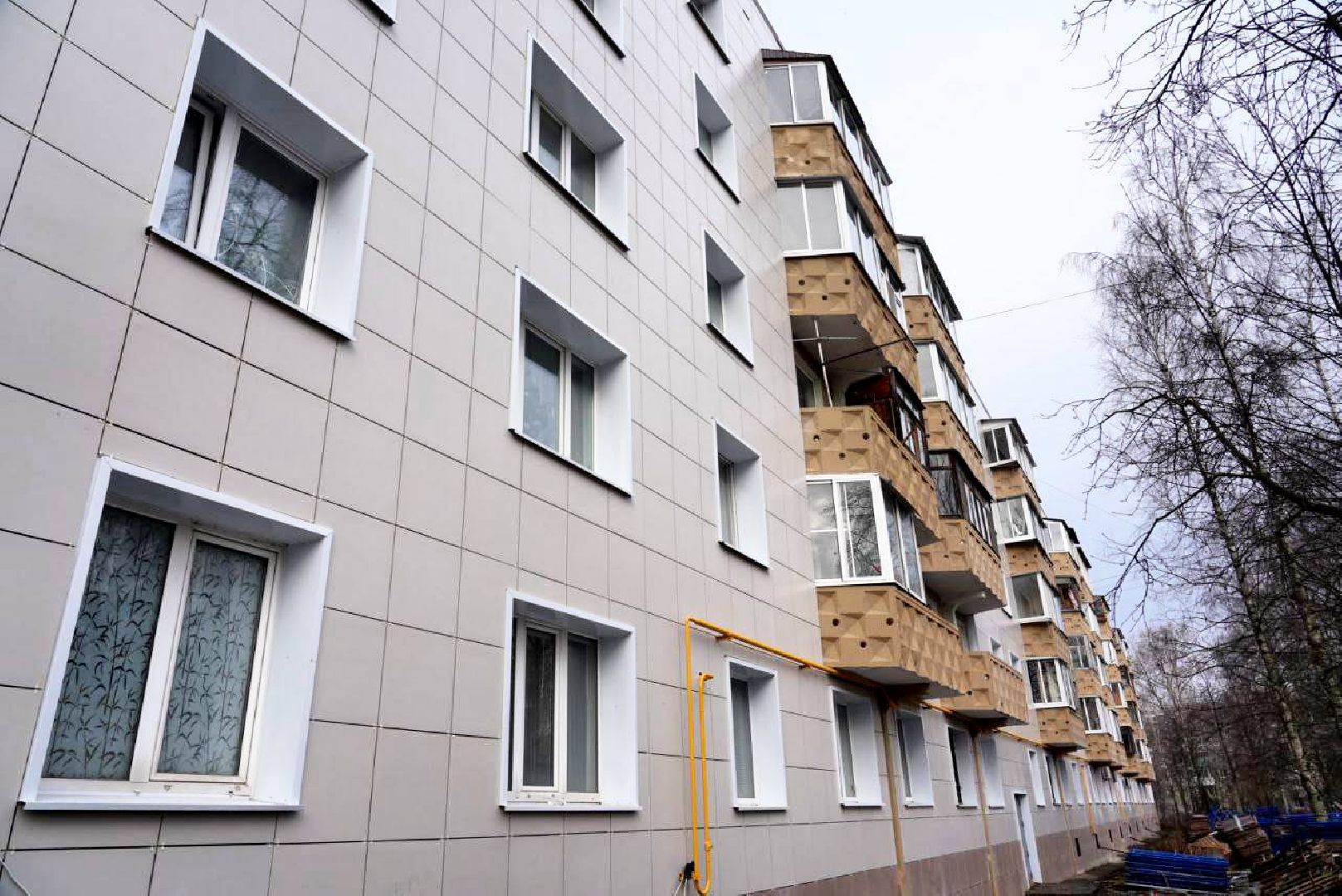 Сергиев Посад, Сергиево-Посадский городской округ, Многоквартирный дом, Перемены, Фасады