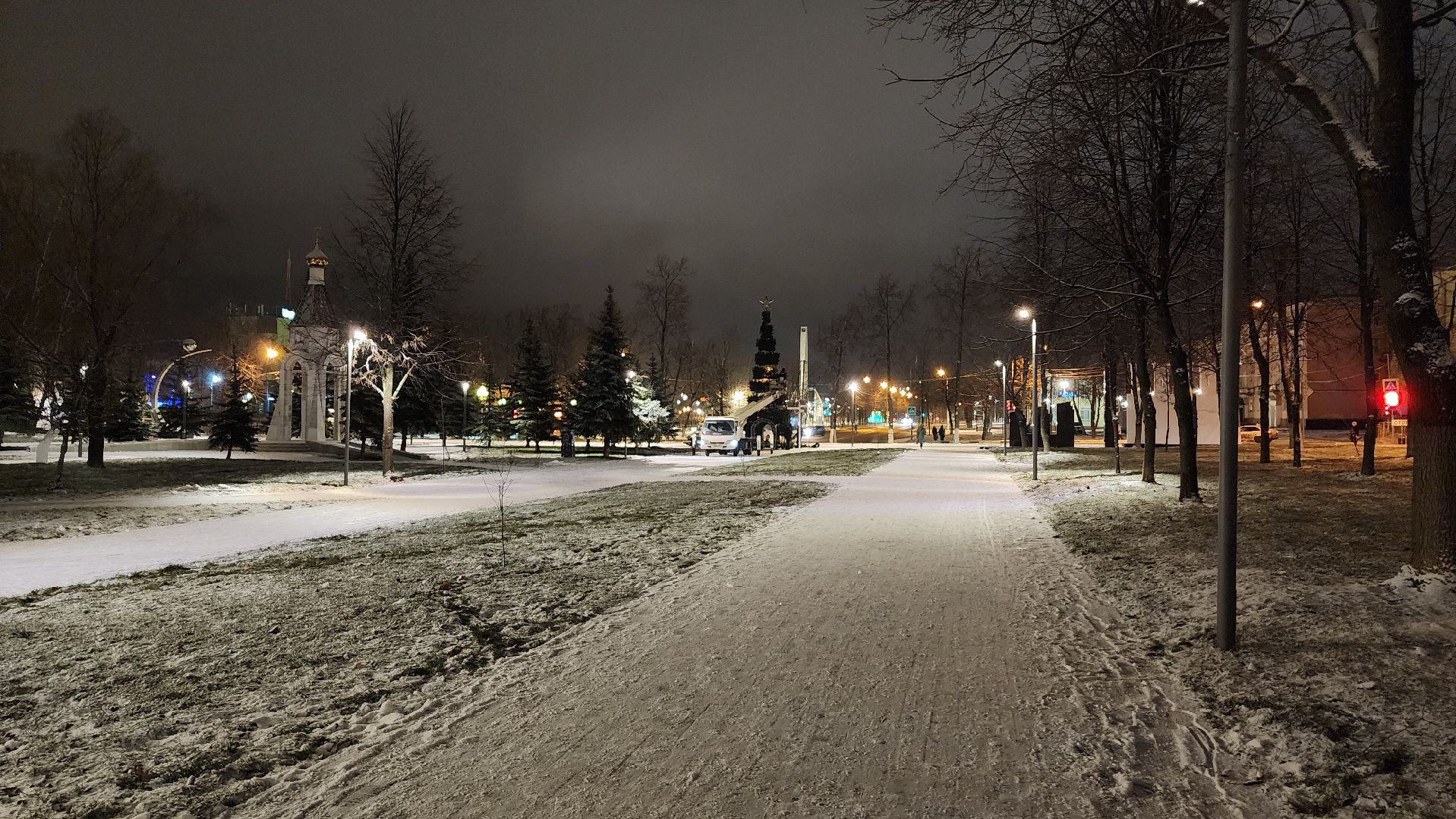 ступино, новый год, украшение улиц, вертикалки, новогодняя елка,