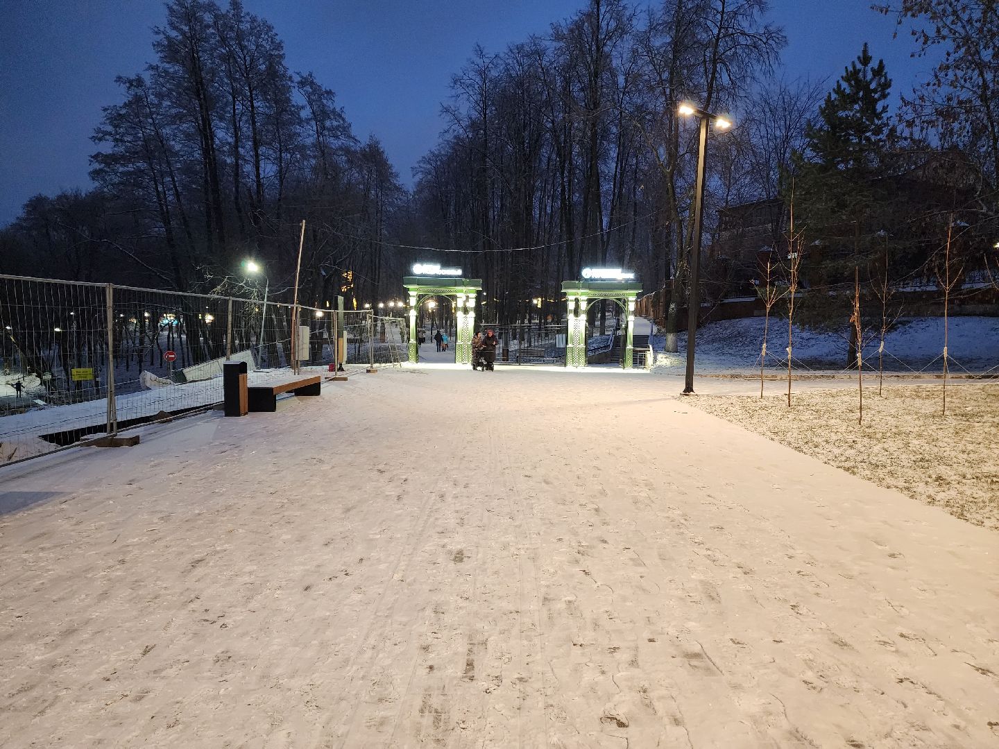 раменское, благоустройство, раменский городской парк, подготовка к открытию зимнего сезона, вертикалки,