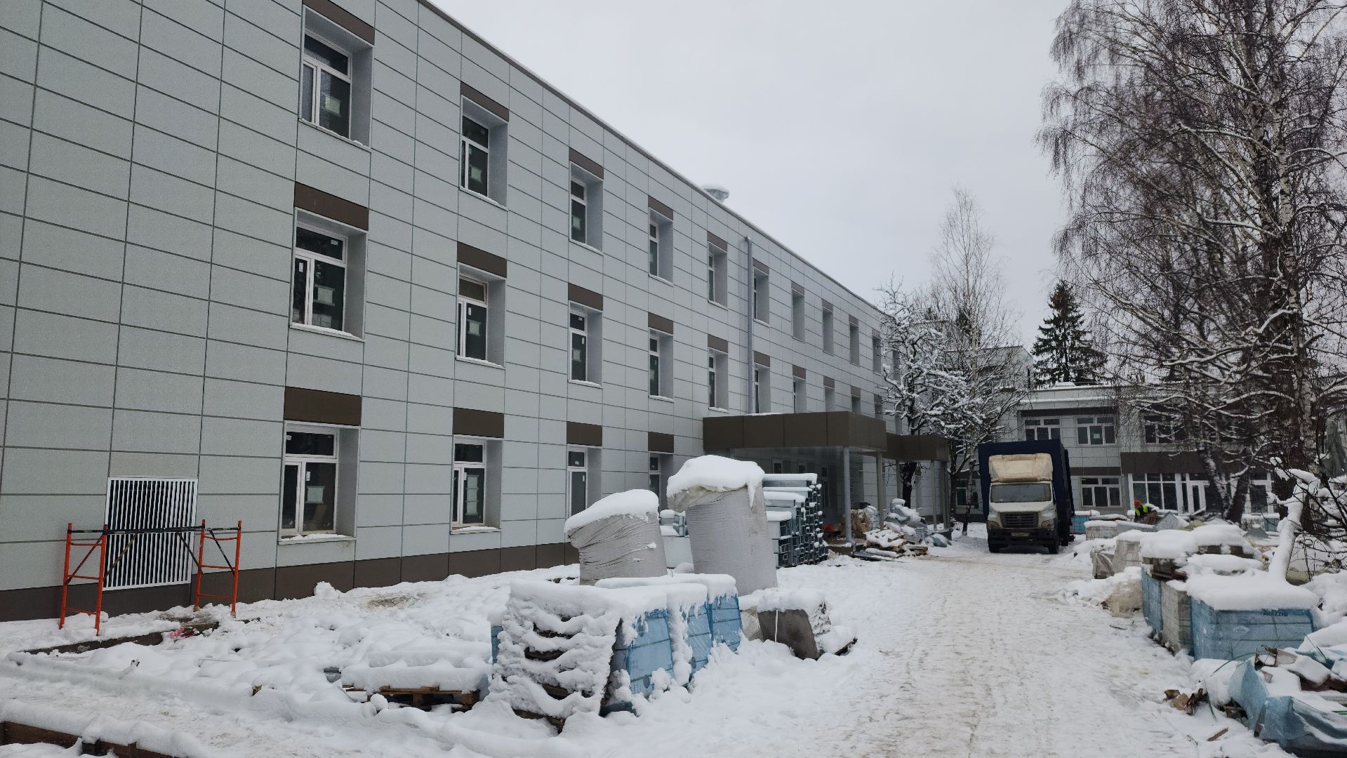 здравоохранение подмосковья, осташево, медицина, ремонт медучреждения, волоколамск, вертикалки,