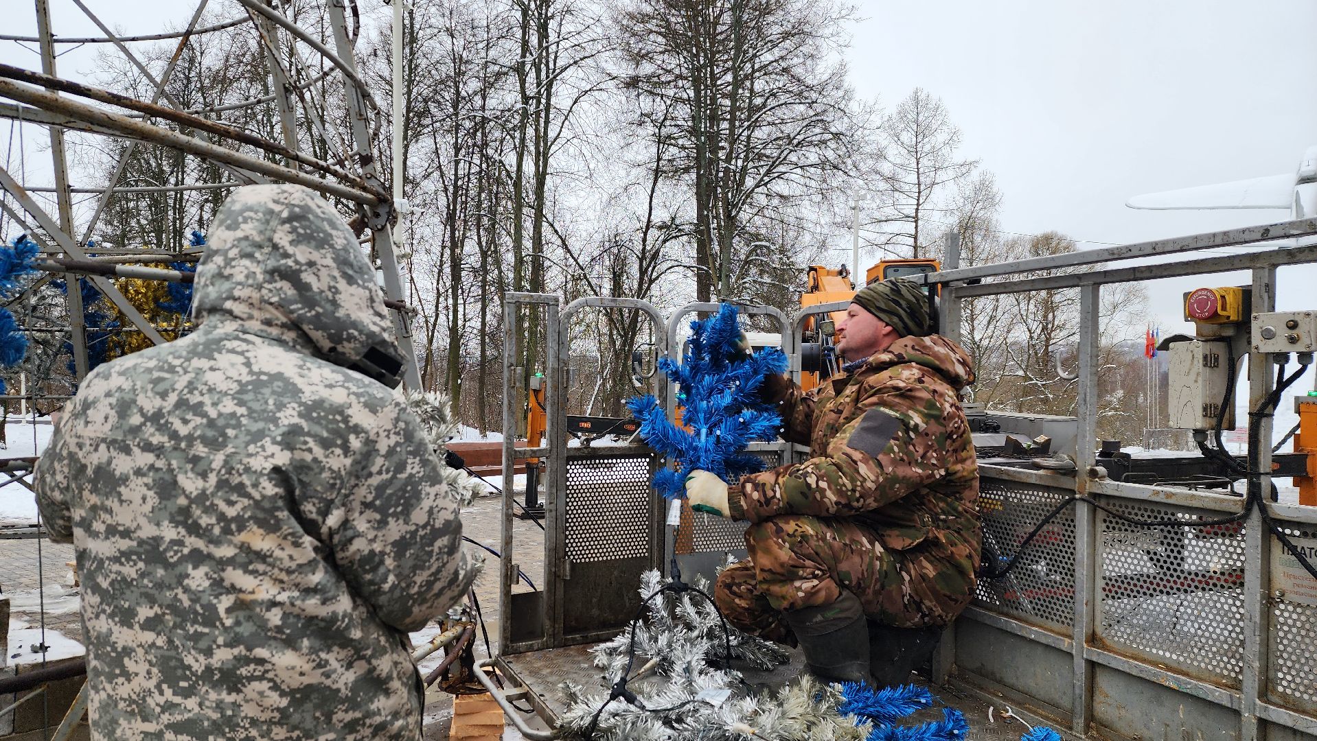 парки, новогодняя елка, истра, вертикалки,