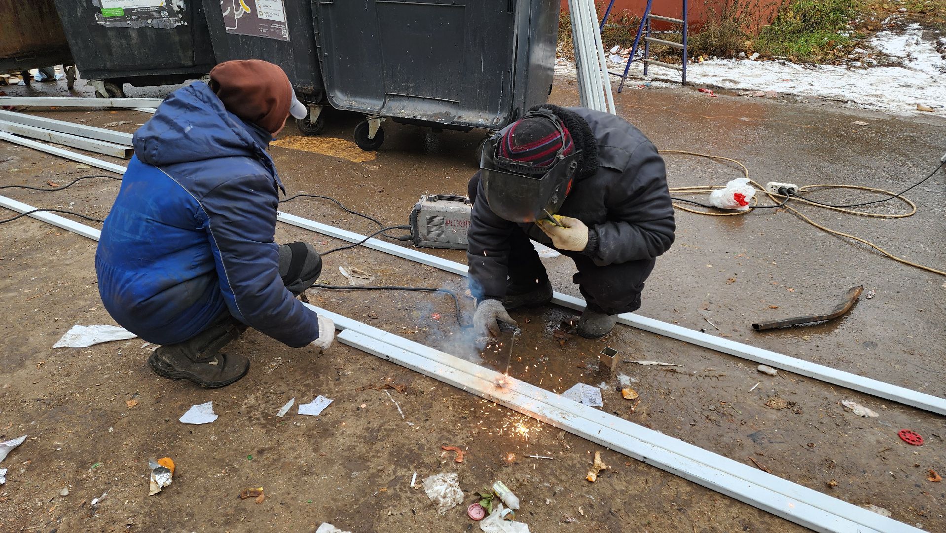 кашира, мусорные контейнеры, контейнерная площадка, бункер, вертикалки,