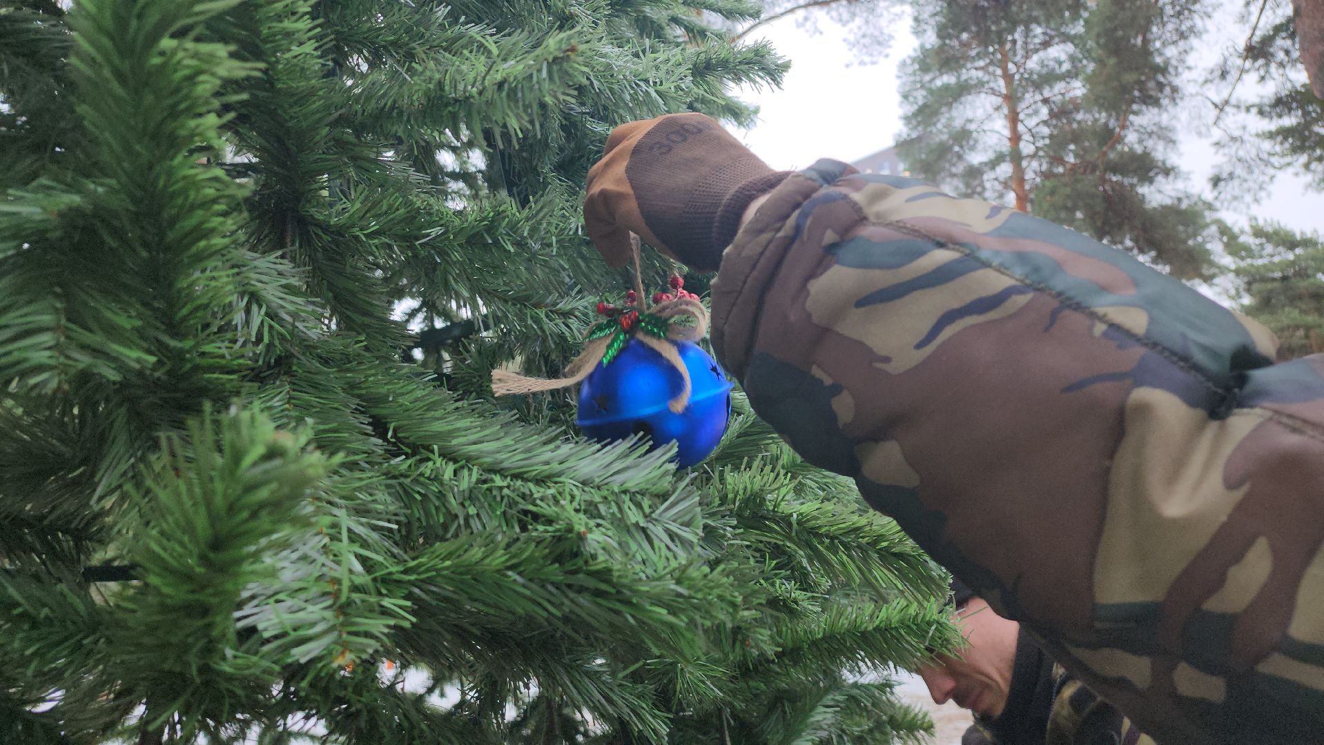 котельники, парки, лес, новогодние игрушки, новогодняя елка,