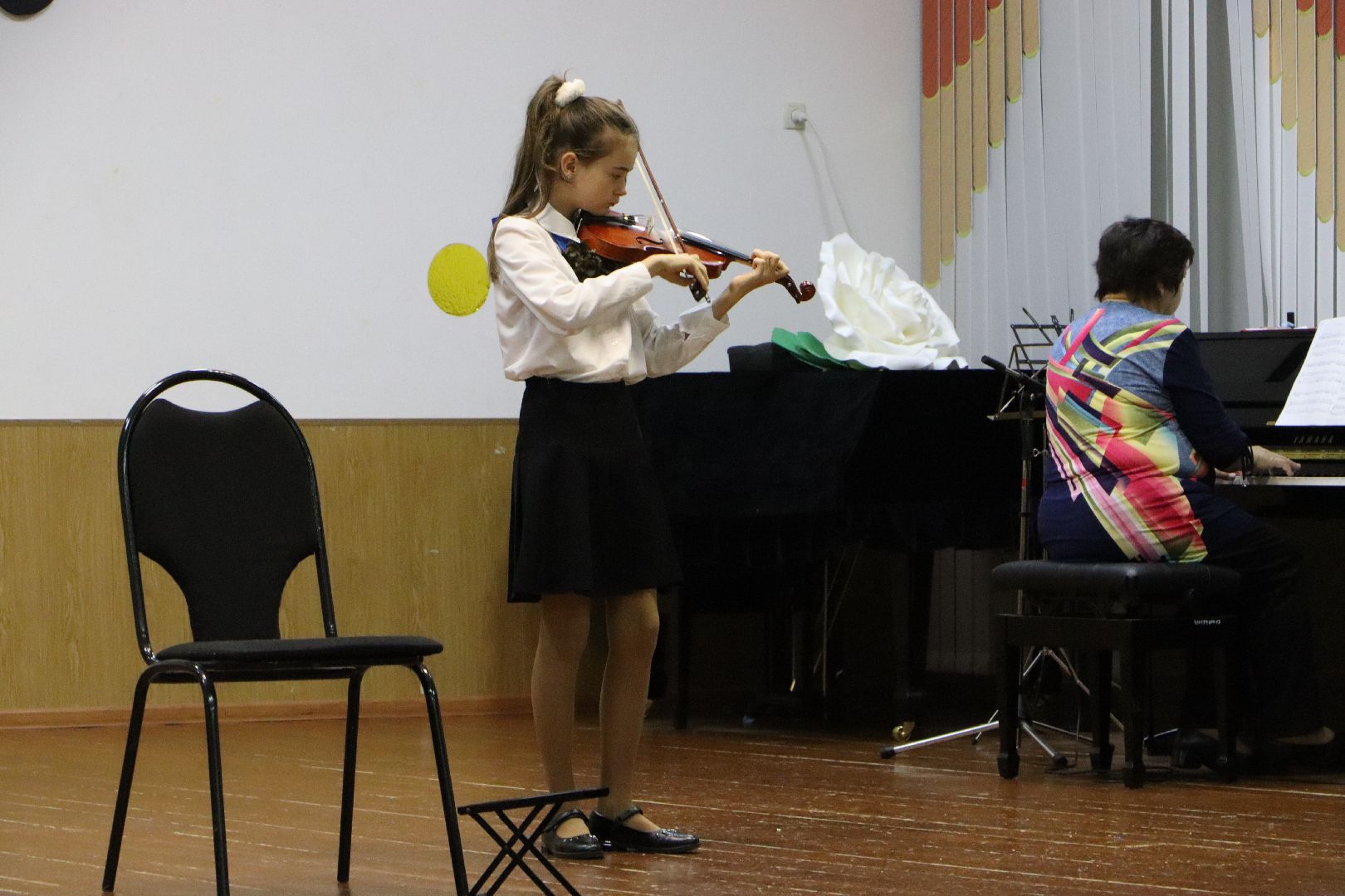 вертикалки, Серебряные Пруды, Культура, зачетный концерт, музыканты, Школа искусств Кившенко,