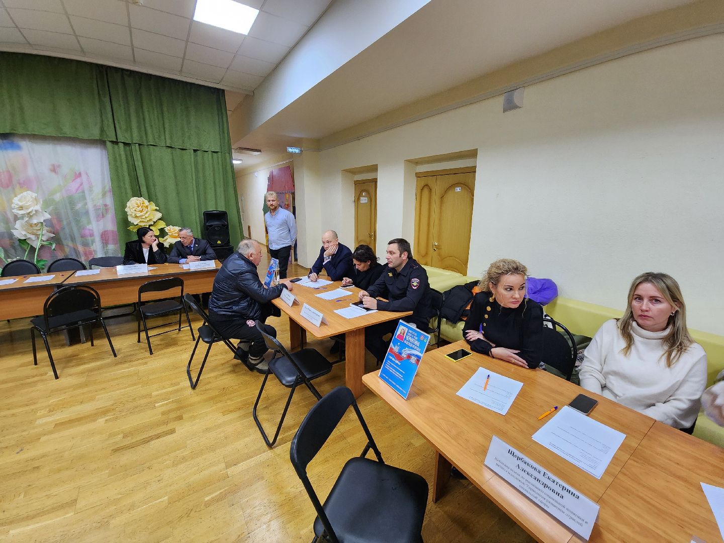 Чехов, деревня Манушкино, выездная администрация, обращения граждан, встреча с жителями, дорожный ремонт, содержание дорог, капитальный ремонт проезда, уборка, чистка снега,