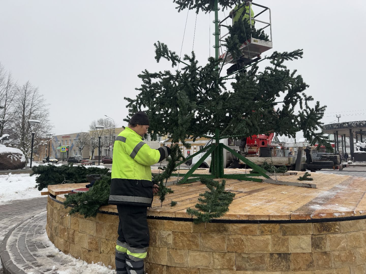 шаховская, ёлка, новогодняя елка, вертикалки,