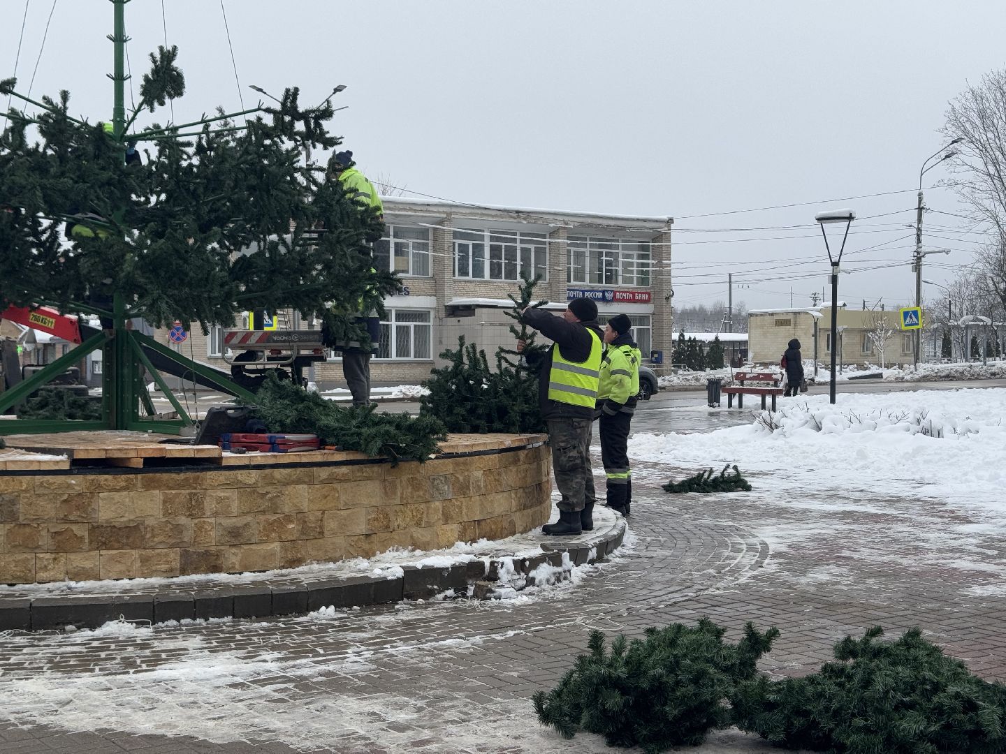 шаховская, ёлка, новогодняя елка, вертикалки,