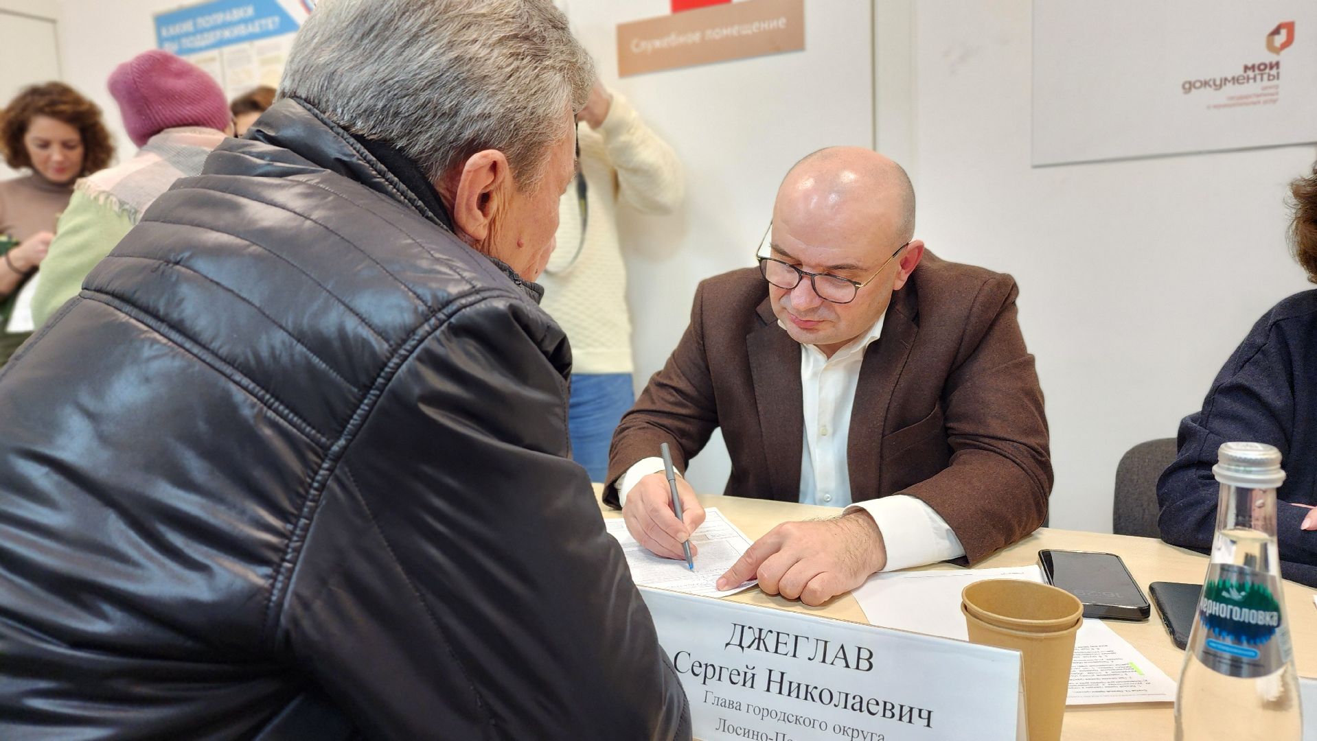 выездная администрация, ЖКХ, ремонт коллектора, Лосино-Петровский,