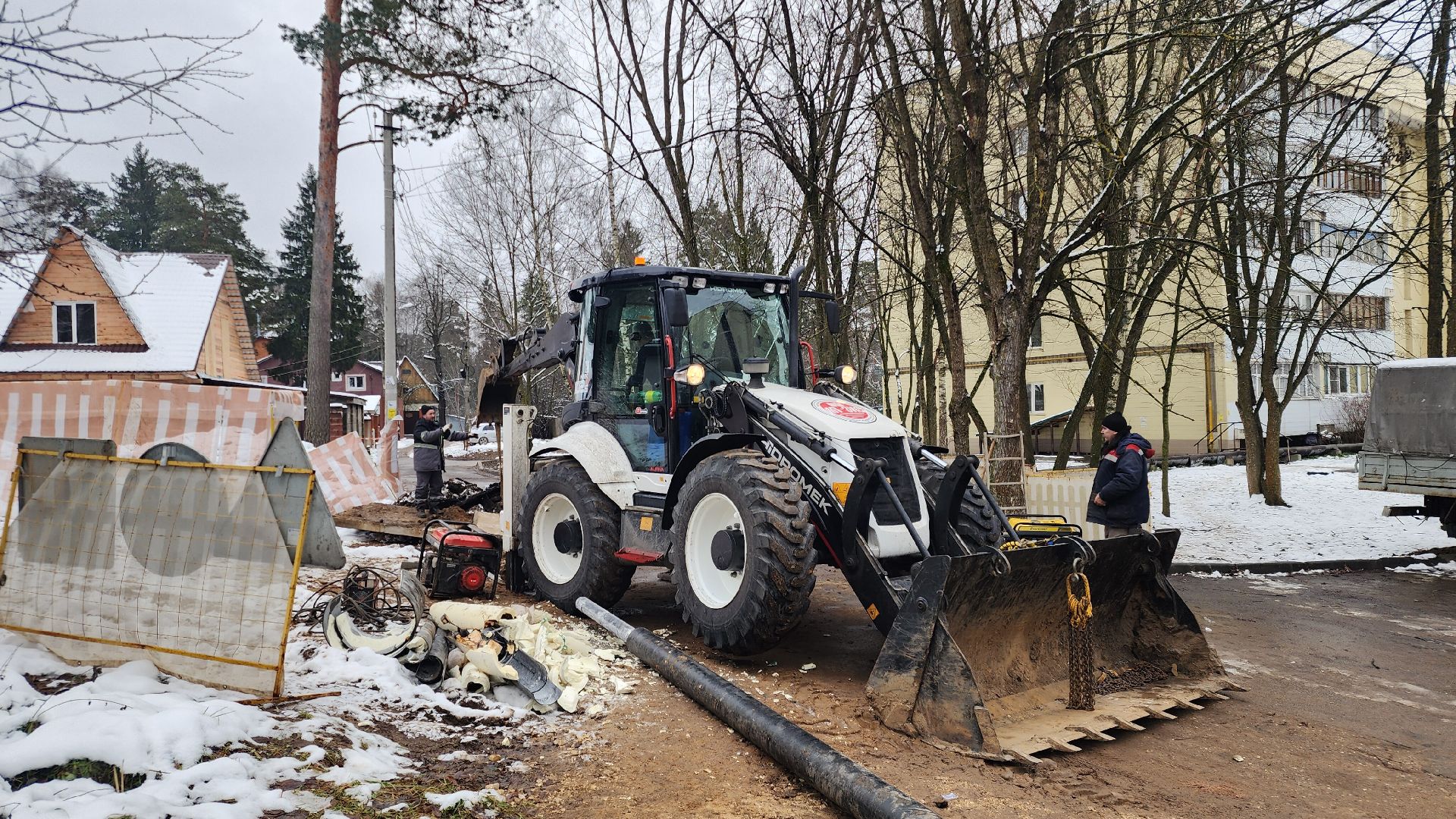 Звенигород, ЖКХ, тепло, вертикалка, Звенигород, вертикальное видео,