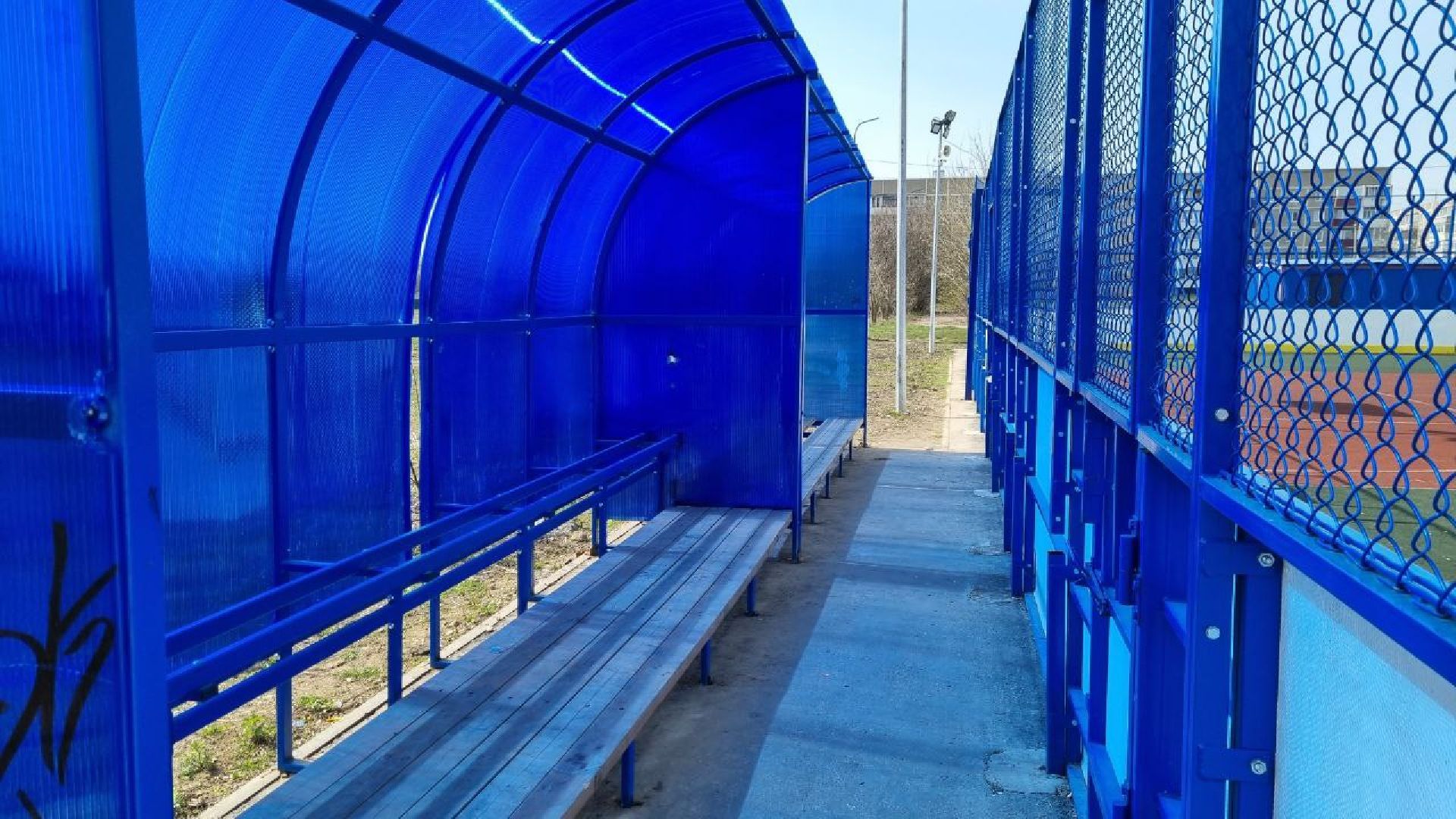 спортивная площадка, вандализм, наказание за вандализм