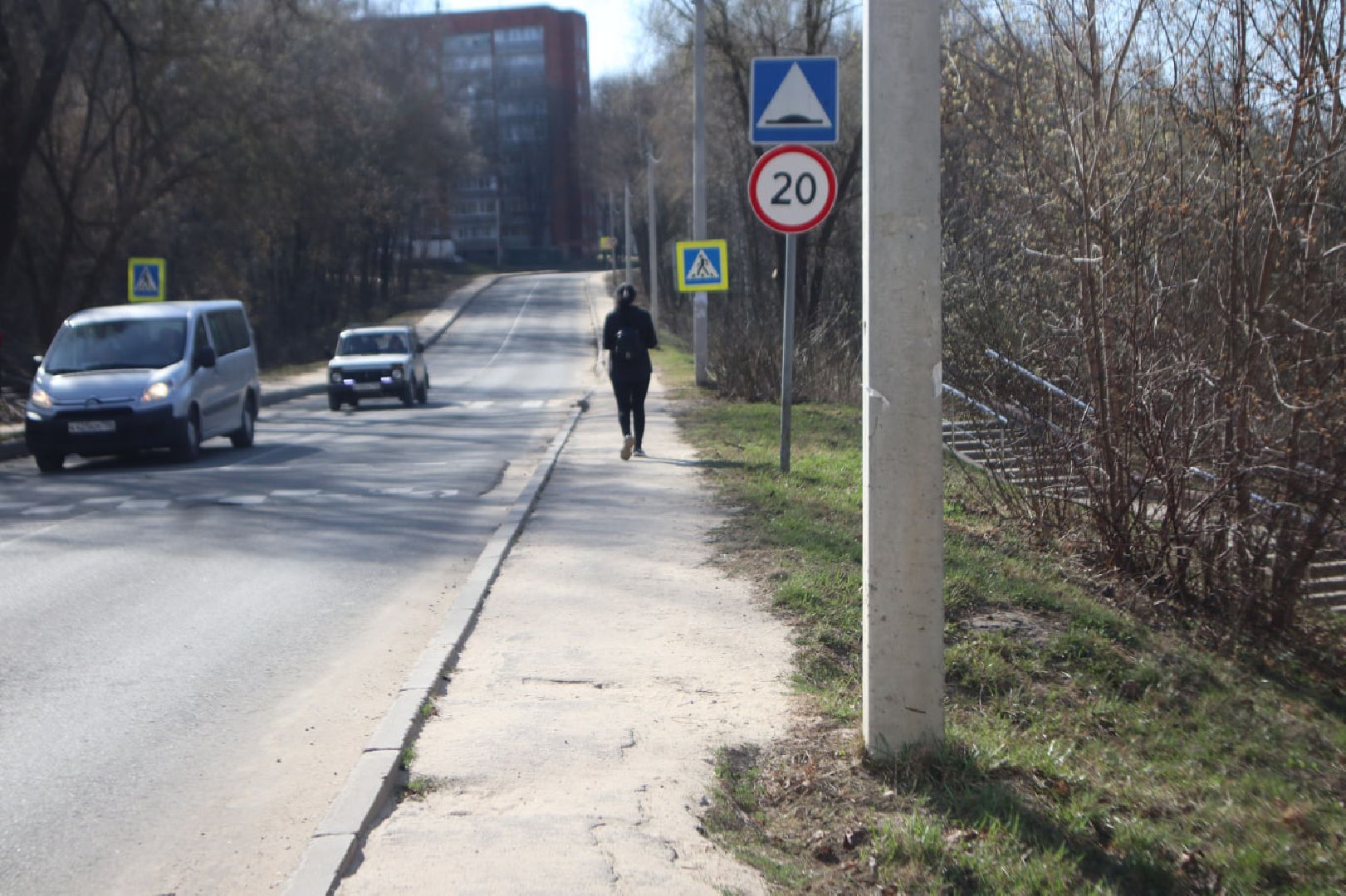 дороги, благоустройство, Пущино
