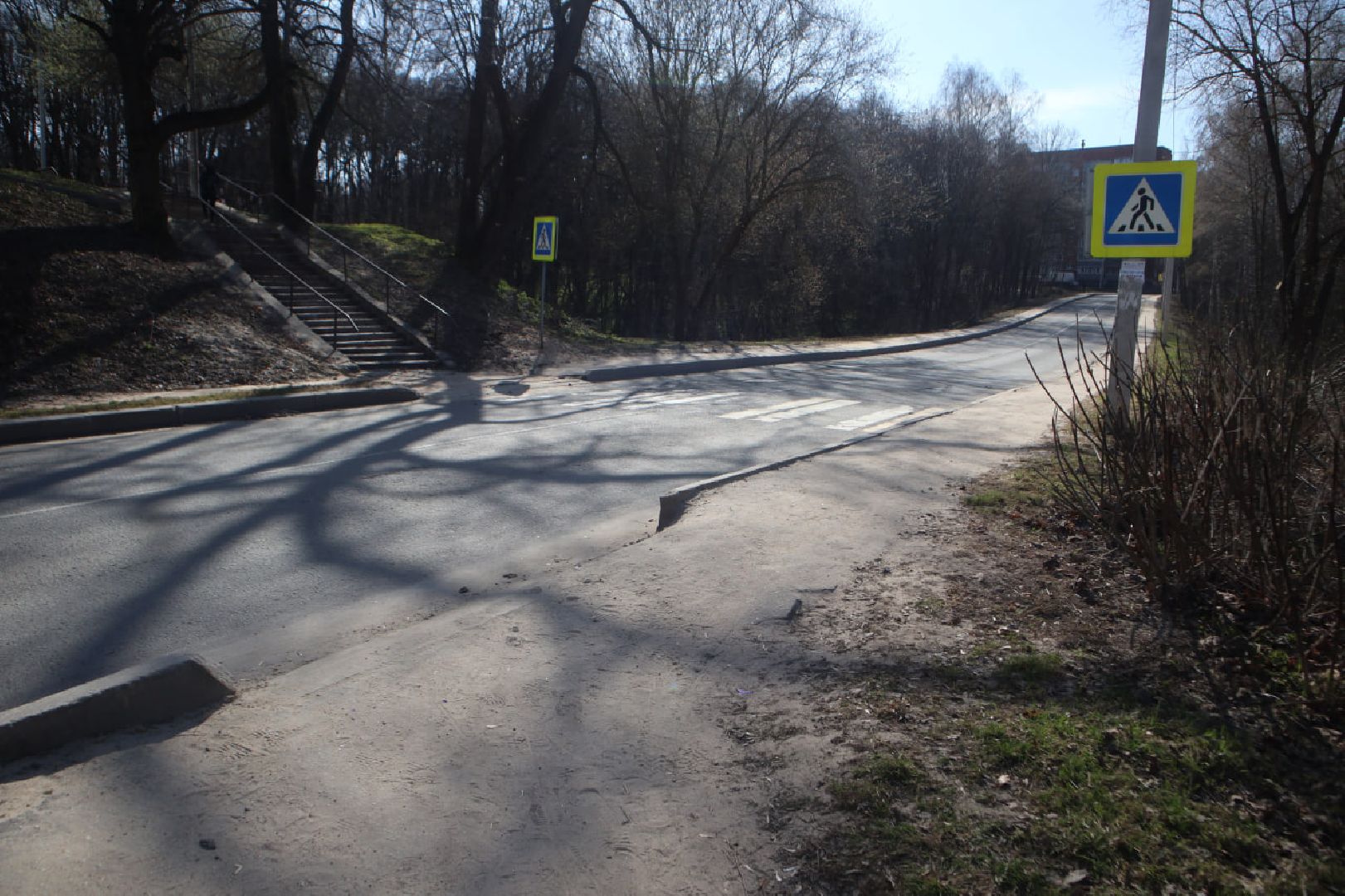 дороги, благоустройство, Пущино