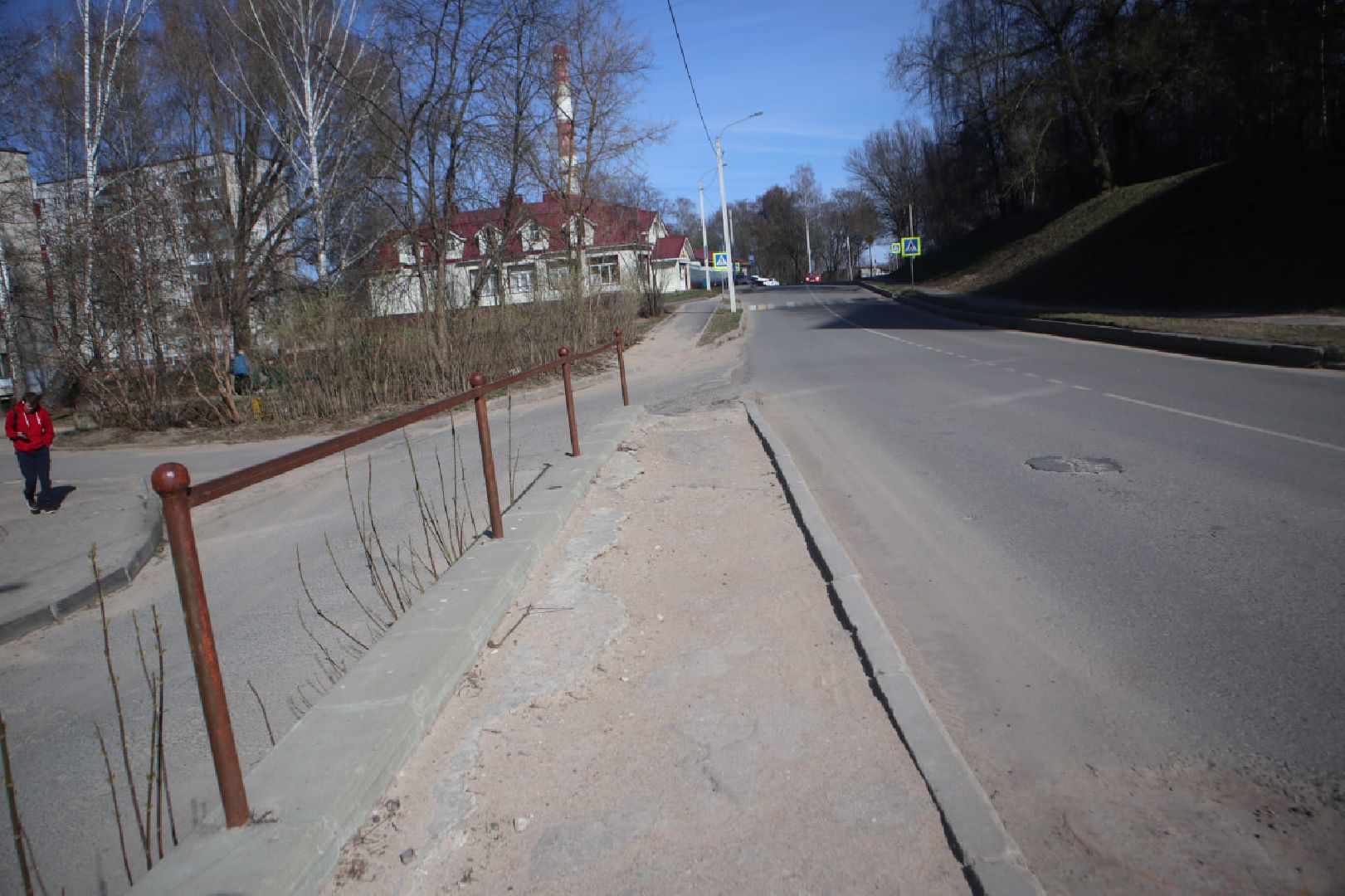 дороги, благоустройство, Пущино