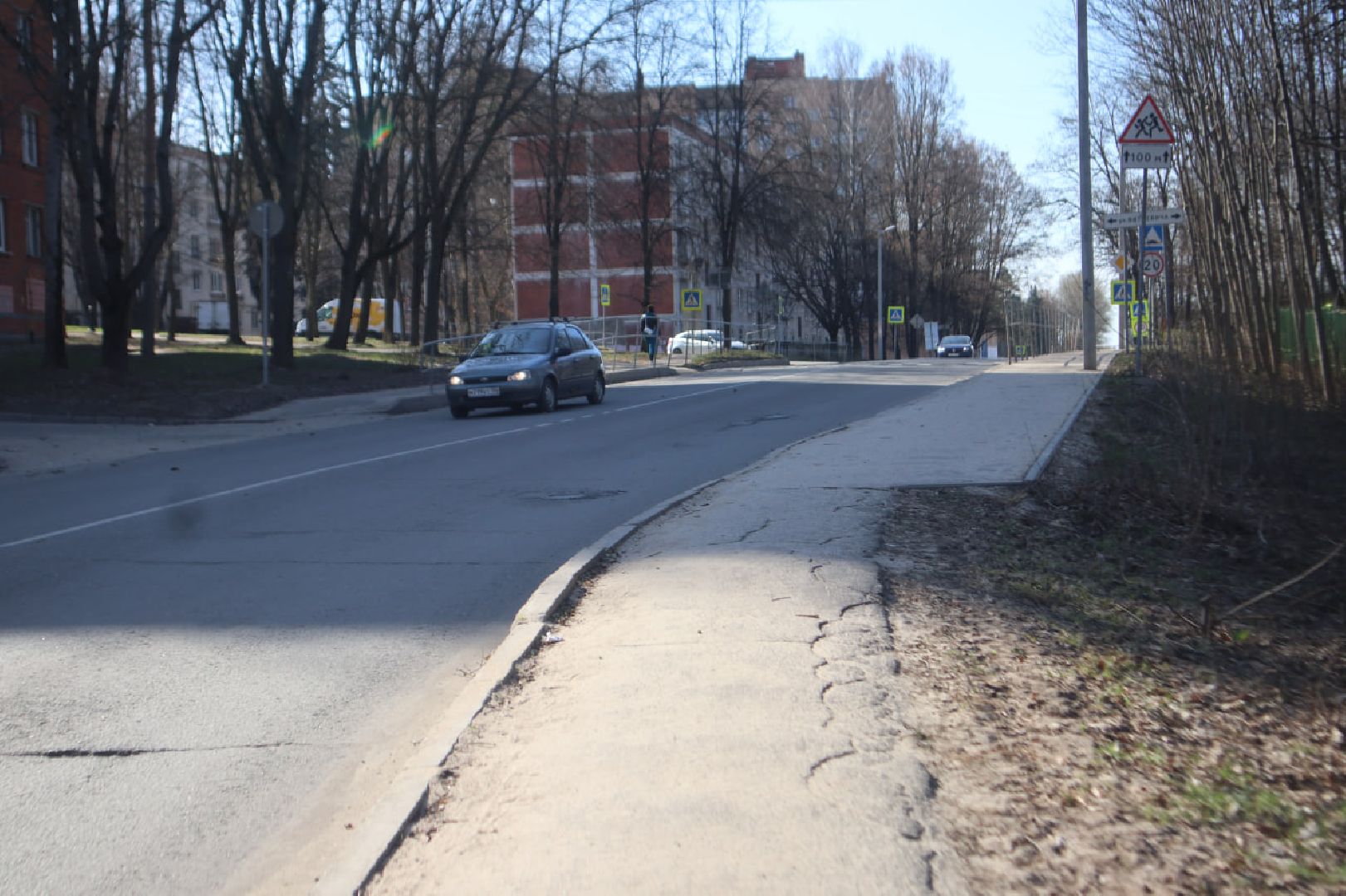 дороги, благоустройство, Пущино