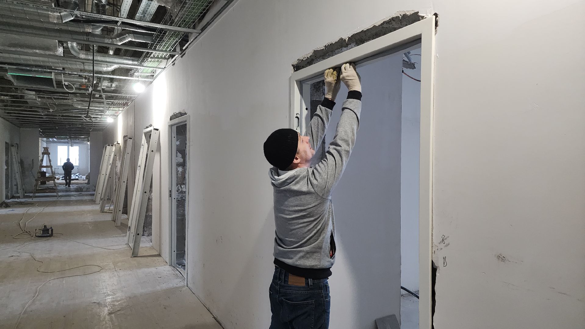 строительство, здравоохранение, поликлиника, строительство поликлиники, Лосино-Петровский, вертикалки,