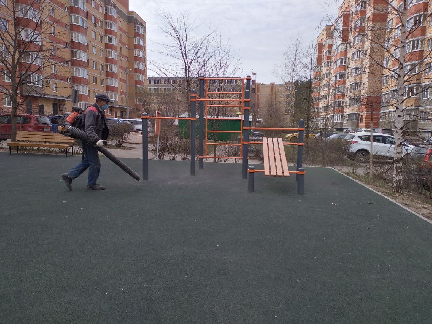 благоустройство, детские площадки, уборка, Лосино-Петровский