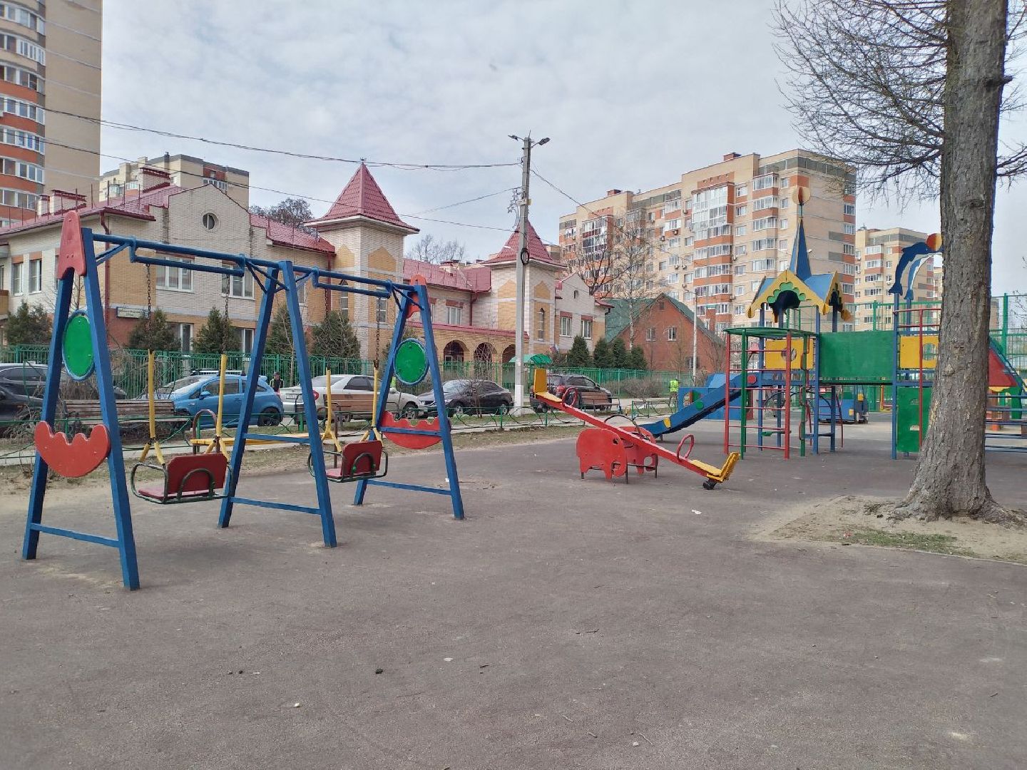 благоустройство, детские площадки, уборка, Лосино-Петровский