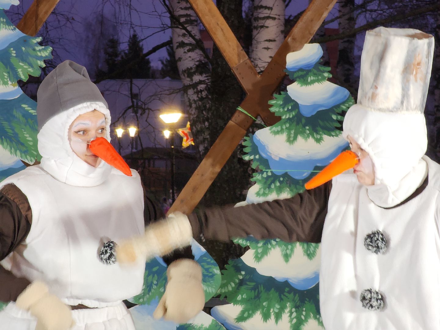 зима в подмосковье, Егорьевск, Московская область, Парк 200 лет Егорьевску», новый год, дед мороз, резиденция деда мороза, вертикалка, вертикальное видео,