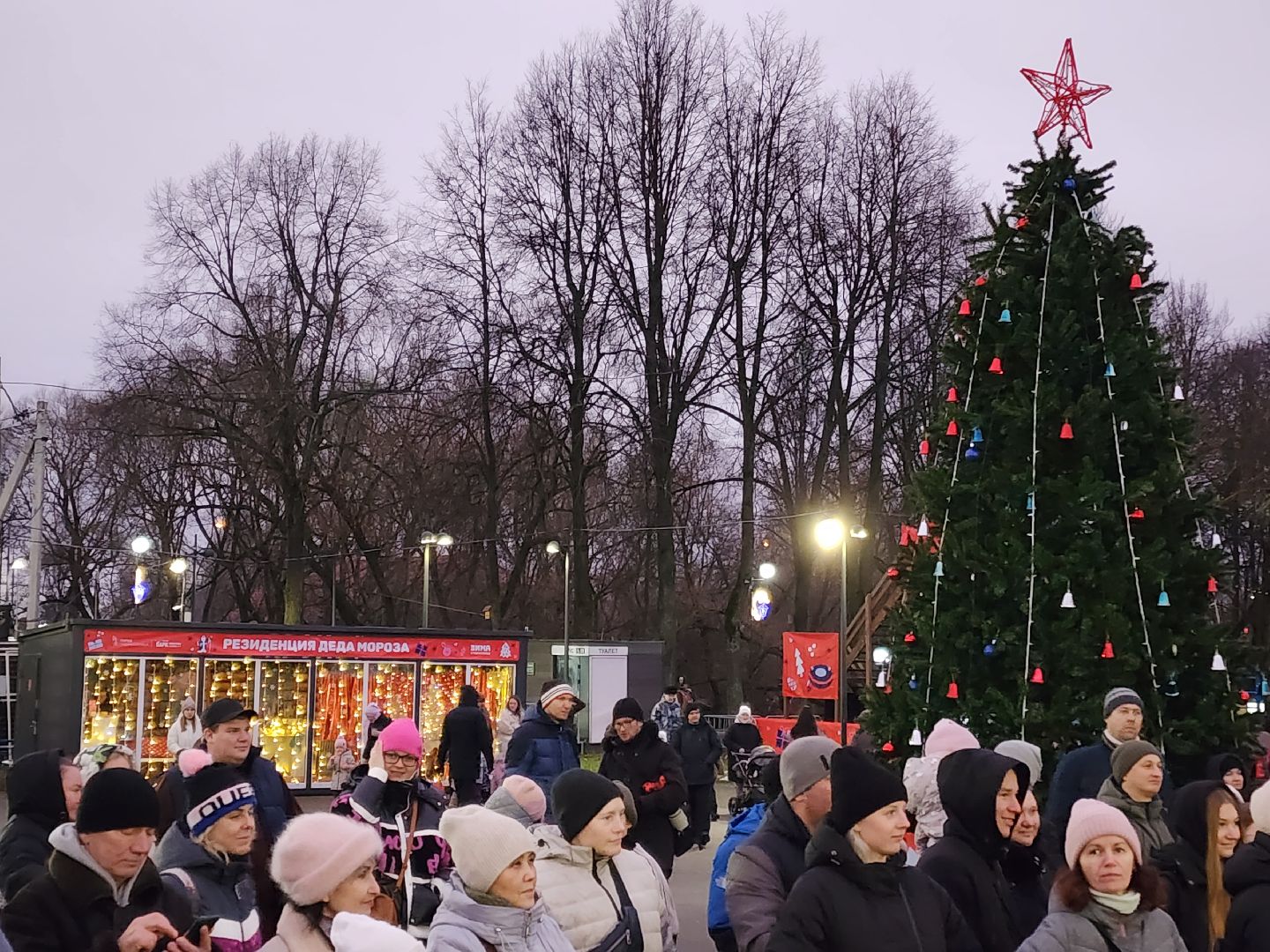Чехов, парк культуры и отдыха, проект Зима в Подмосковье, открытие нового зимнего сезона, мероприятие Парк зажигает огни, народные гуляния и забавы, праздничная программа, анимация, новогодняя елка, зима в подмосковье, вертикалки,