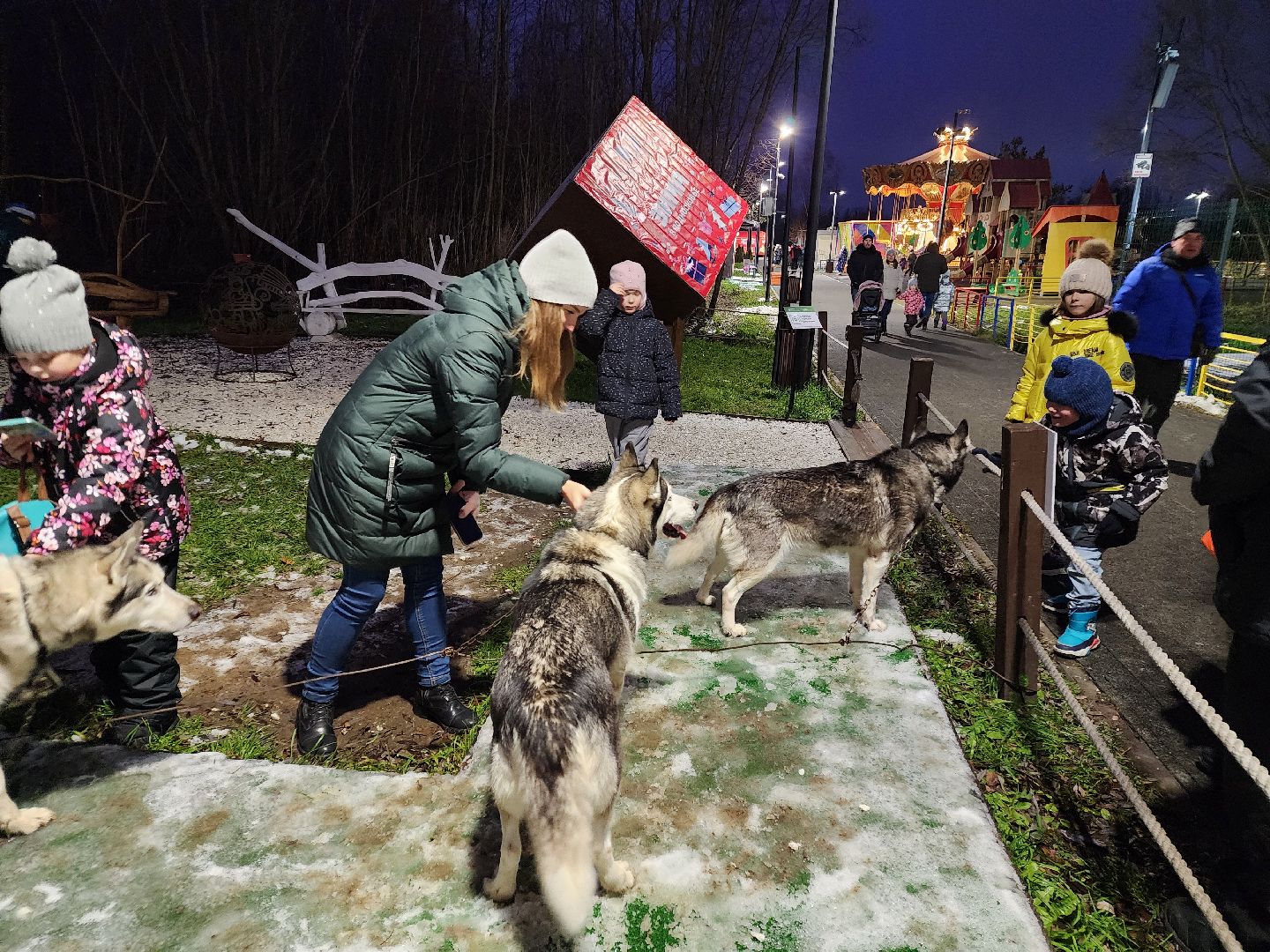Чехов, парк культуры и отдыха, проект Зима в Подмосковье, открытие нового зимнего сезона, мероприятие Парк зажигает огни, народные гуляния и забавы, праздничная программа, анимация, новогодняя елка, зима в подмосковье, вертикалки,