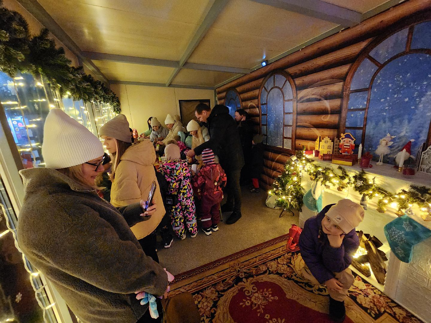 Чехов, парк культуры и отдыха, резиденция деда мороза, почта деда мороза, открытие, праздничная программа, мастер-классы, Зима в Подмосковье, вертикалки,