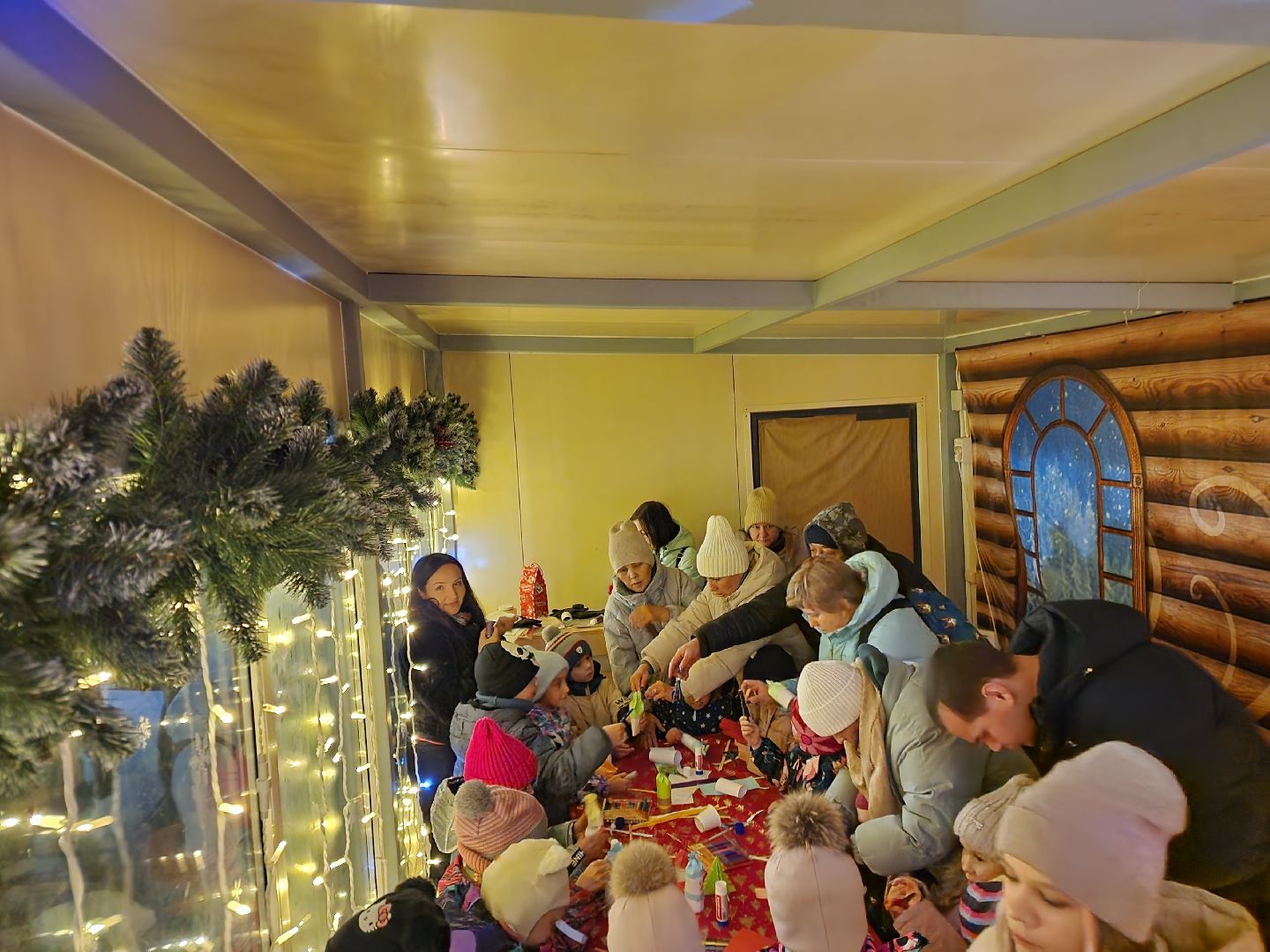 Чехов, парк культуры и отдыха, резиденция деда мороза, почта деда мороза, открытие, праздничная программа, мастер-классы, Зима в Подмосковье, вертикалки,