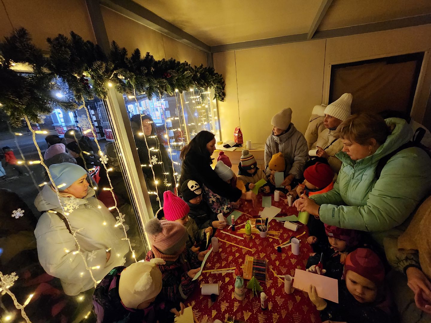 Чехов, парк культуры и отдыха, резиденция деда мороза, почта деда мороза, открытие, праздничная программа, мастер-классы, Зима в Подмосковье, вертикалки,