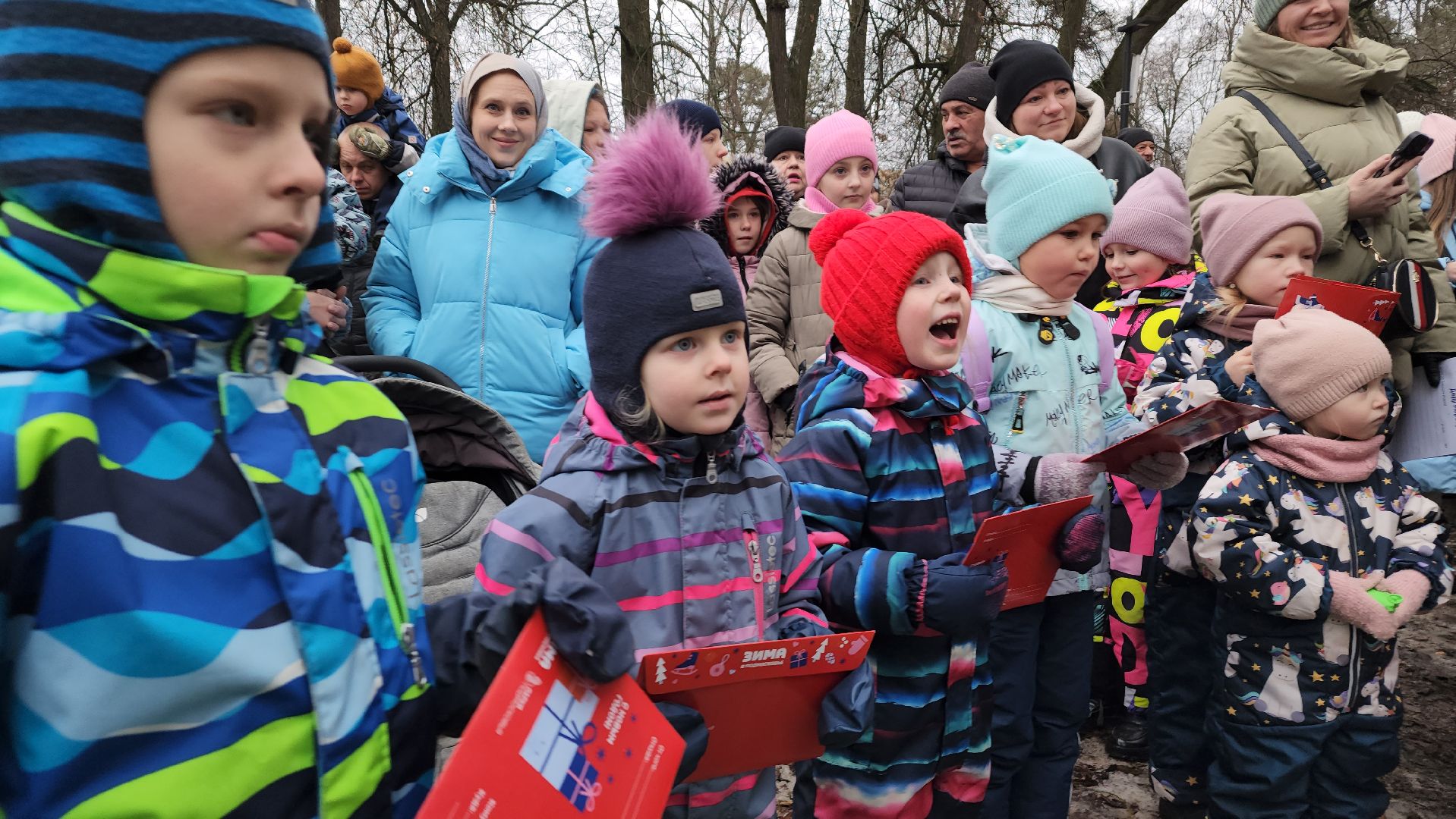 зима в Подмосковье, открытие зимнего сезона, Лосино-Петровский, парки Подмосковья,