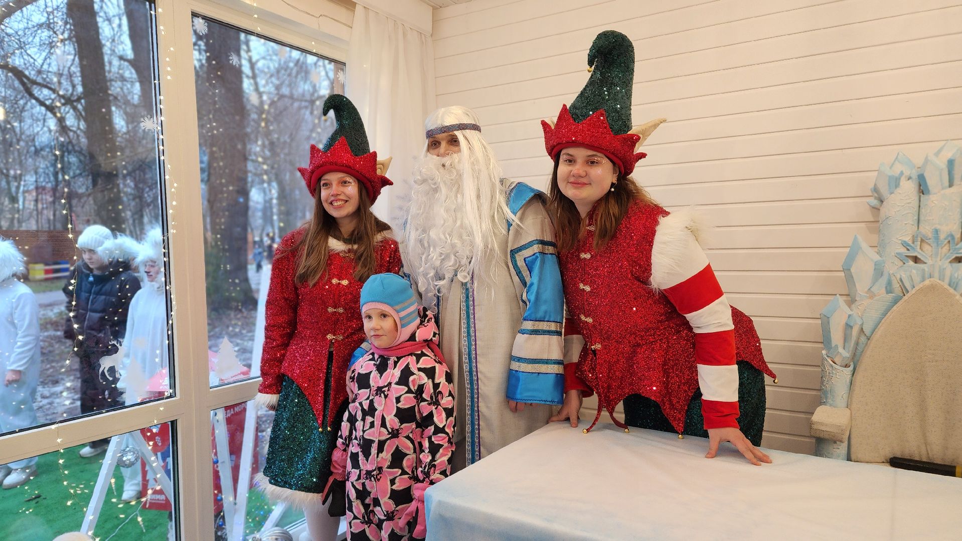 зима в Подмосковье, открытие зимнего сезона, Лосино-Петровский, парки Подмосковья,