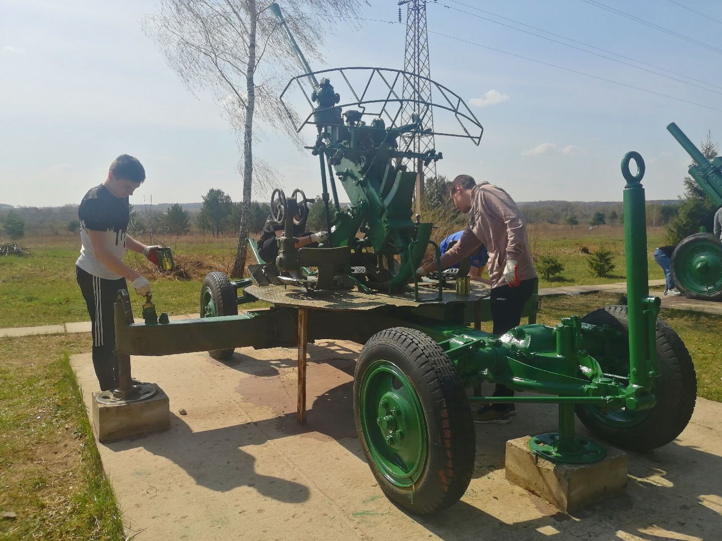 волонтеры, подростки, рубеж обороны, чтить историю, Протвино